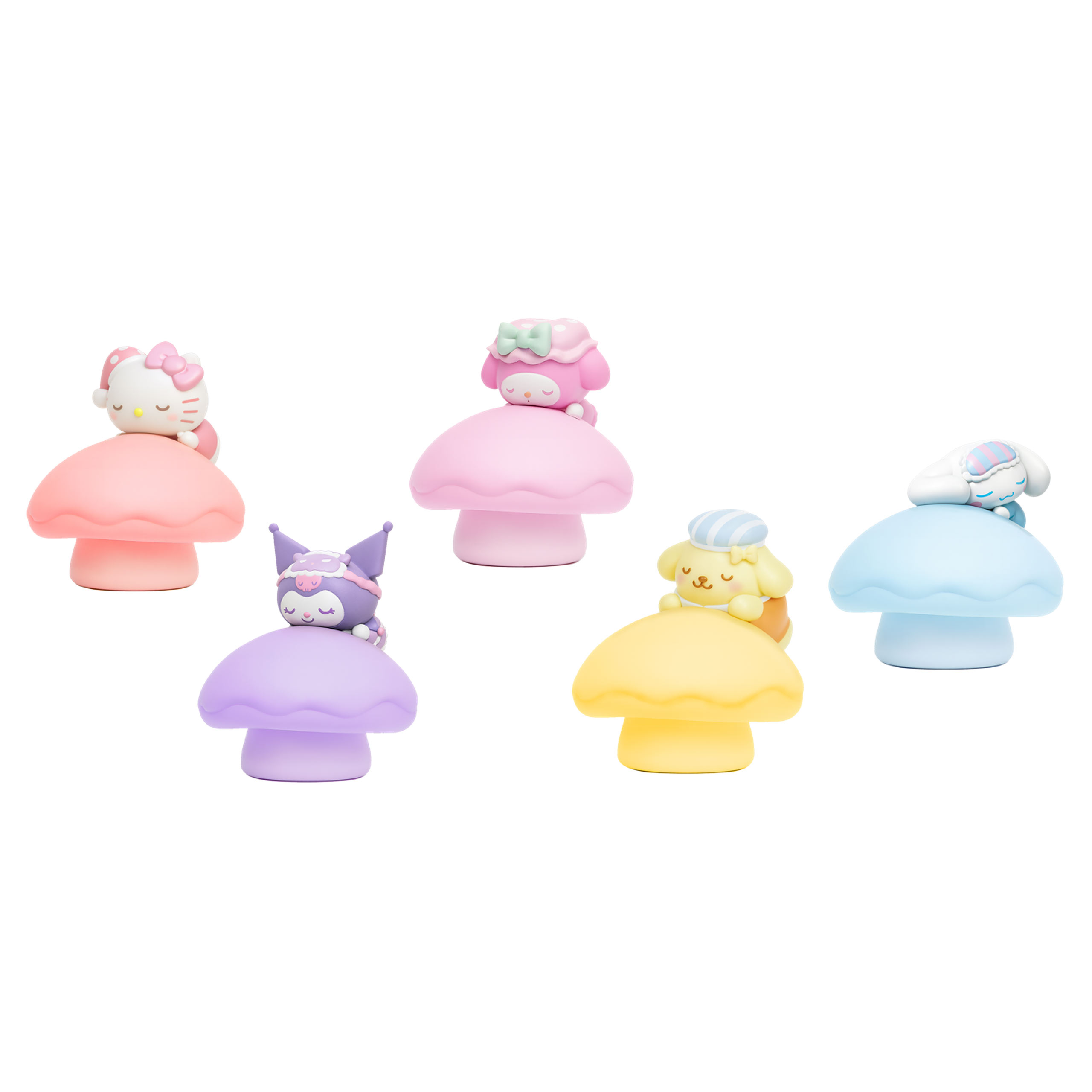 Hello Kitty and Friends - YuMe Little Mushroom Nachtlicht Mystery Figur