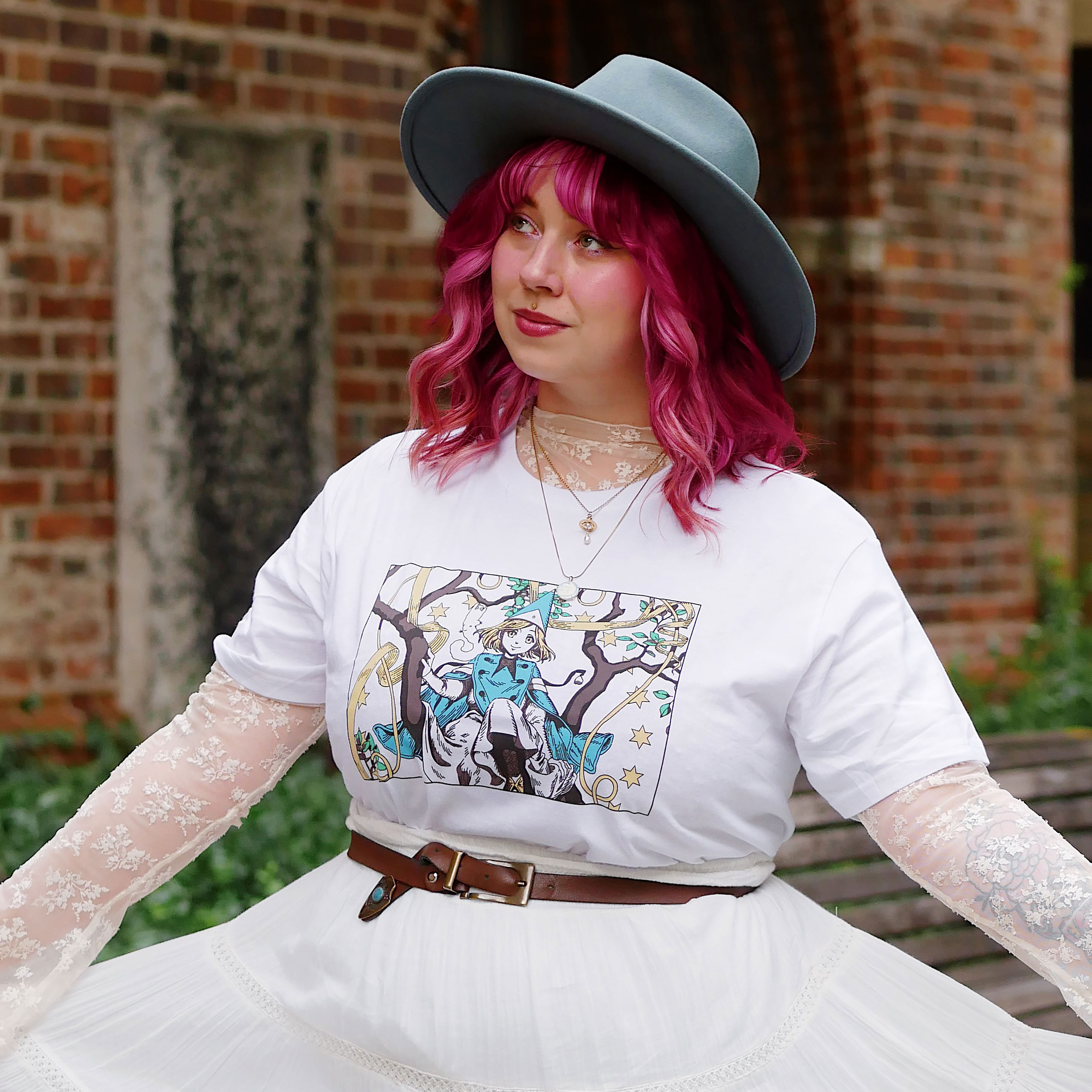 T-shirt for Coco and Atelier of Witch Hat Fans Limited Edition white