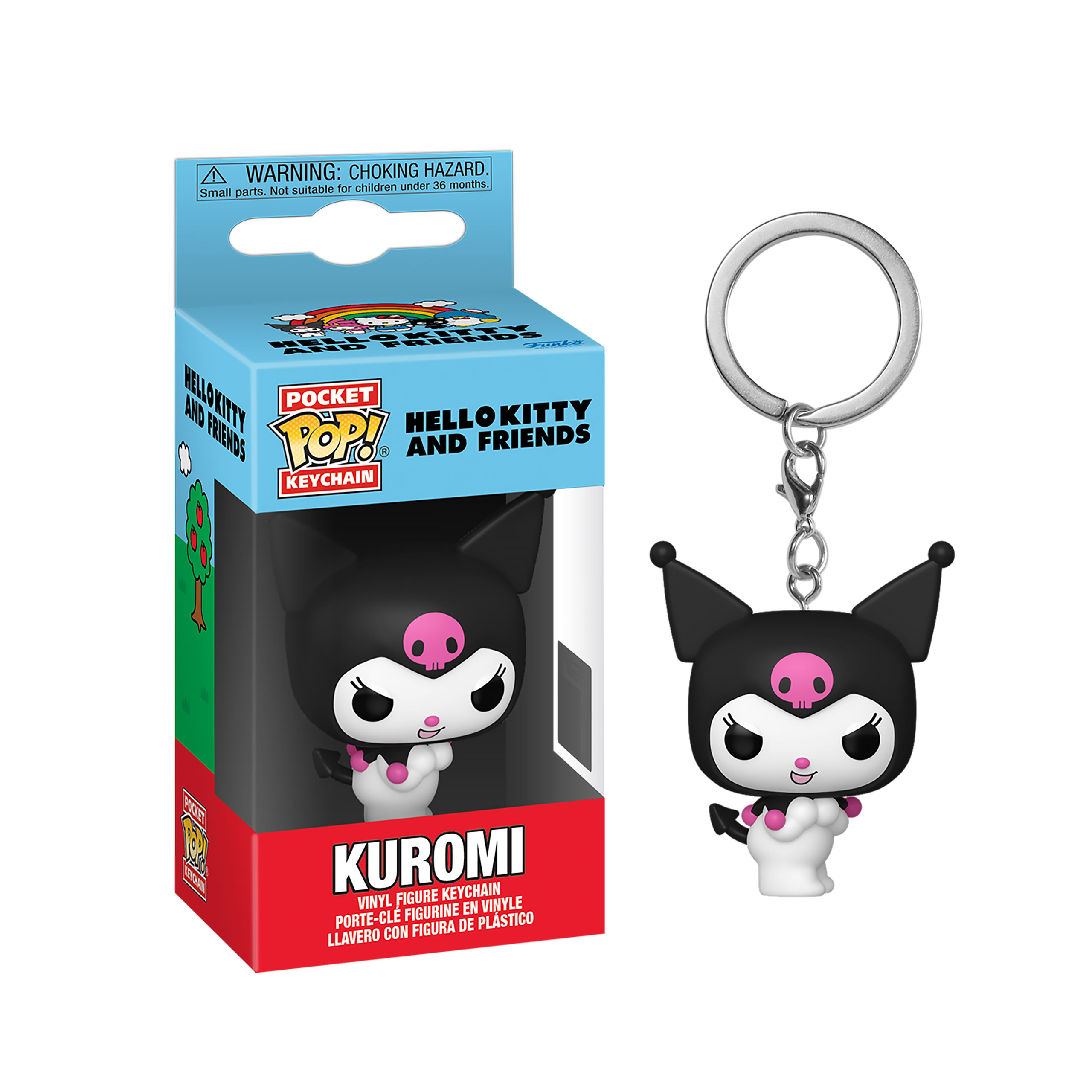 Sanrio - Kuromi Funko Pop-nyckelring