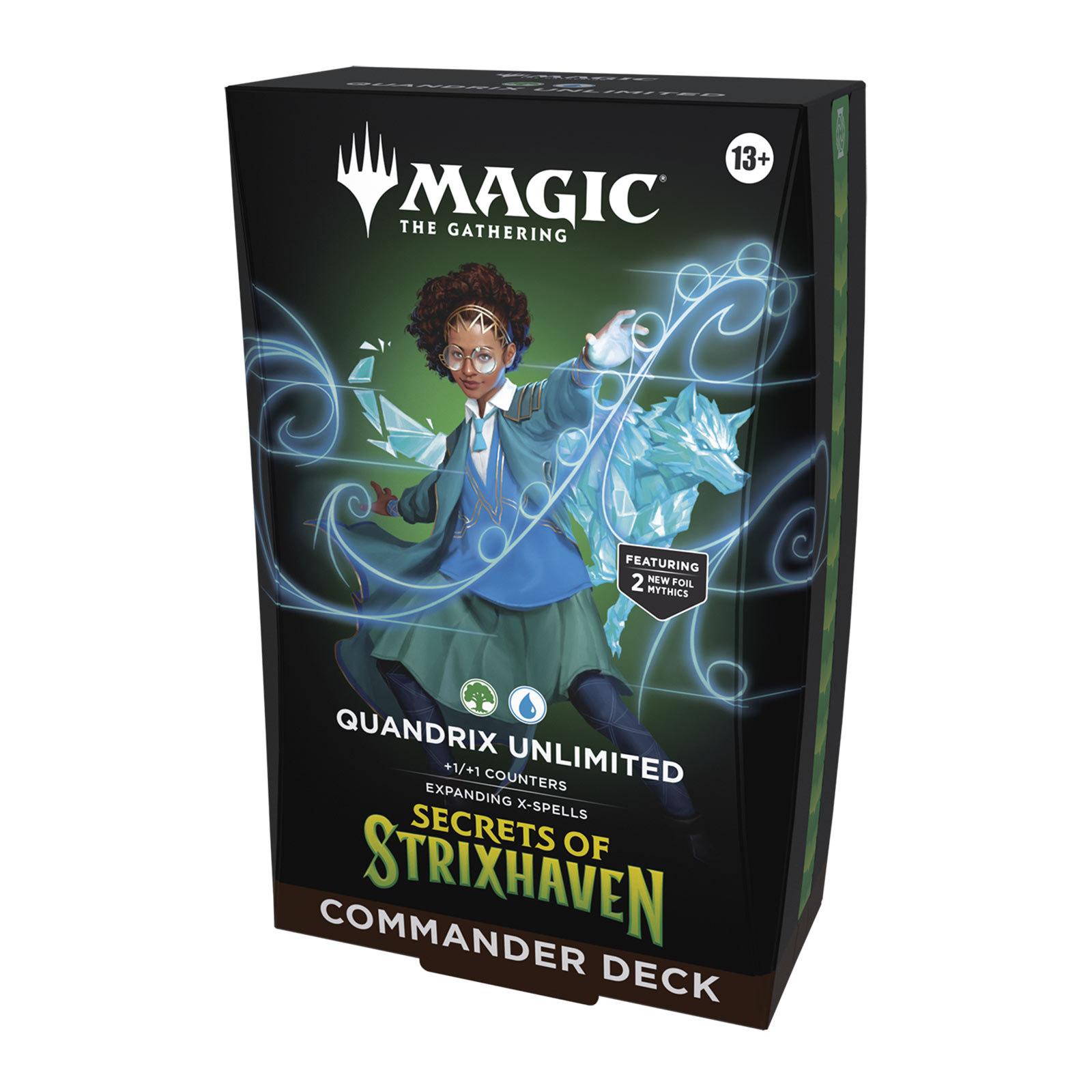 Secret of Strixhaven Quandrix Unlimited Commander Deck version anglaise - Magic: The Gathering