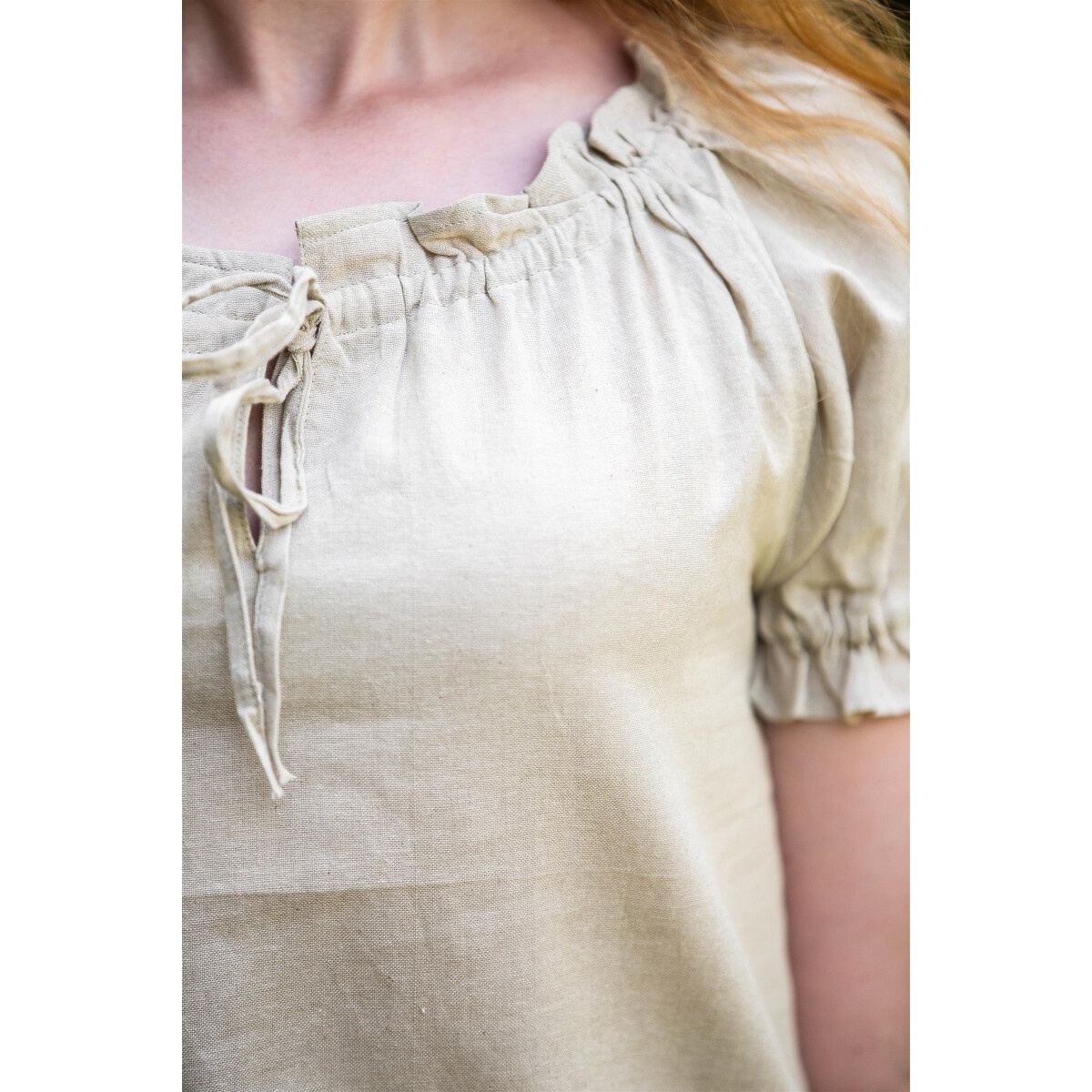 Średniowieczna bluzka z krótkim rękawem Otilia