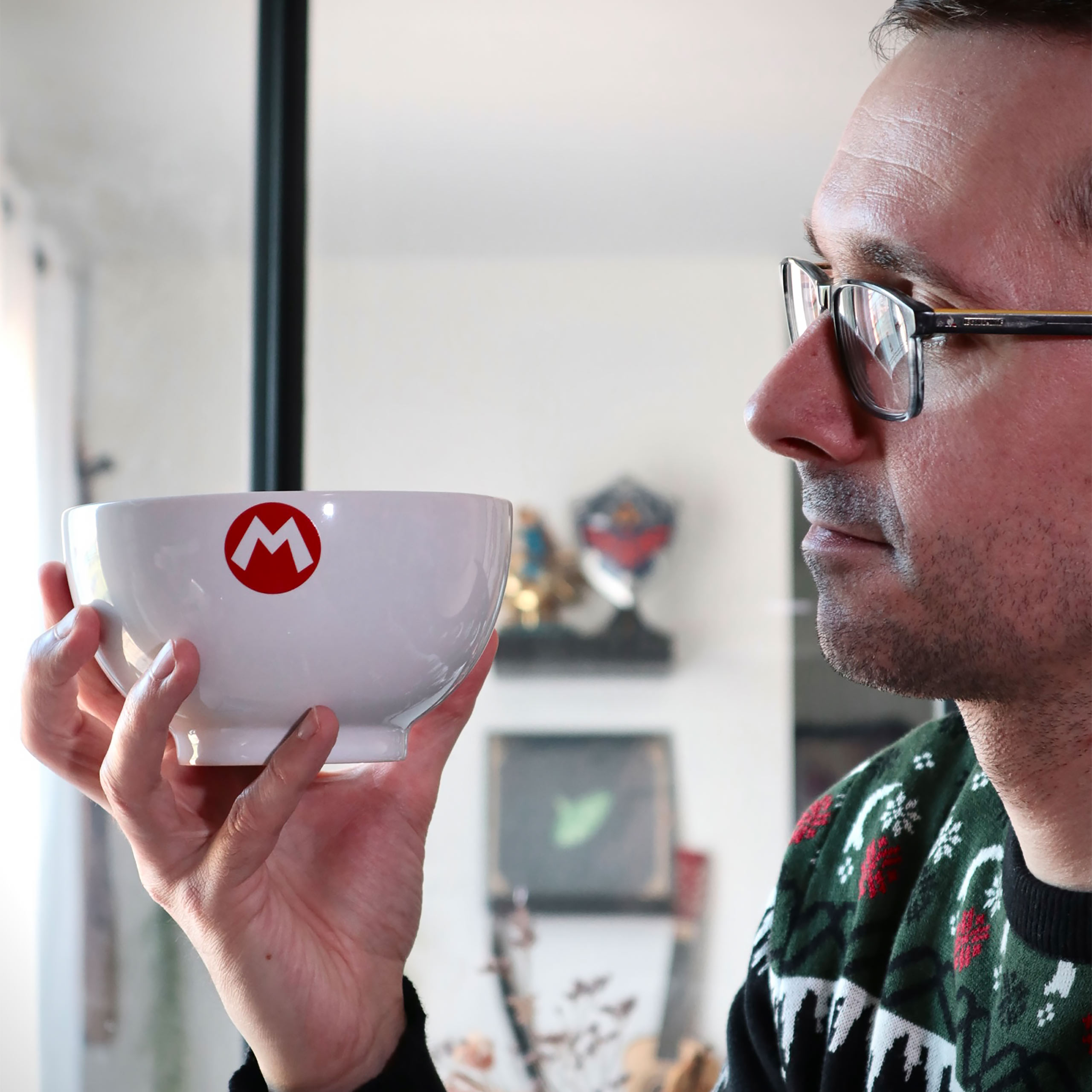 Super Mario - Logo Müslischale