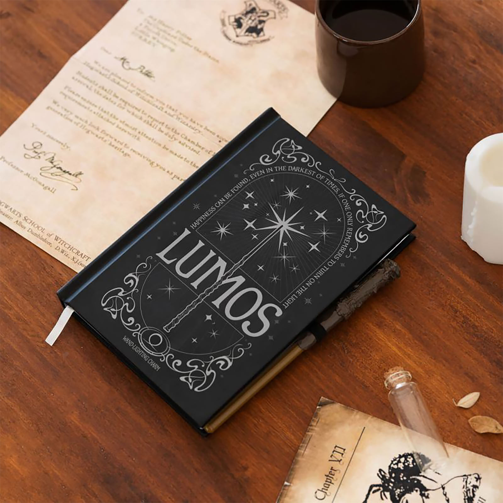 Harry Potter - Lumos Maxima Notebook with Light Effect