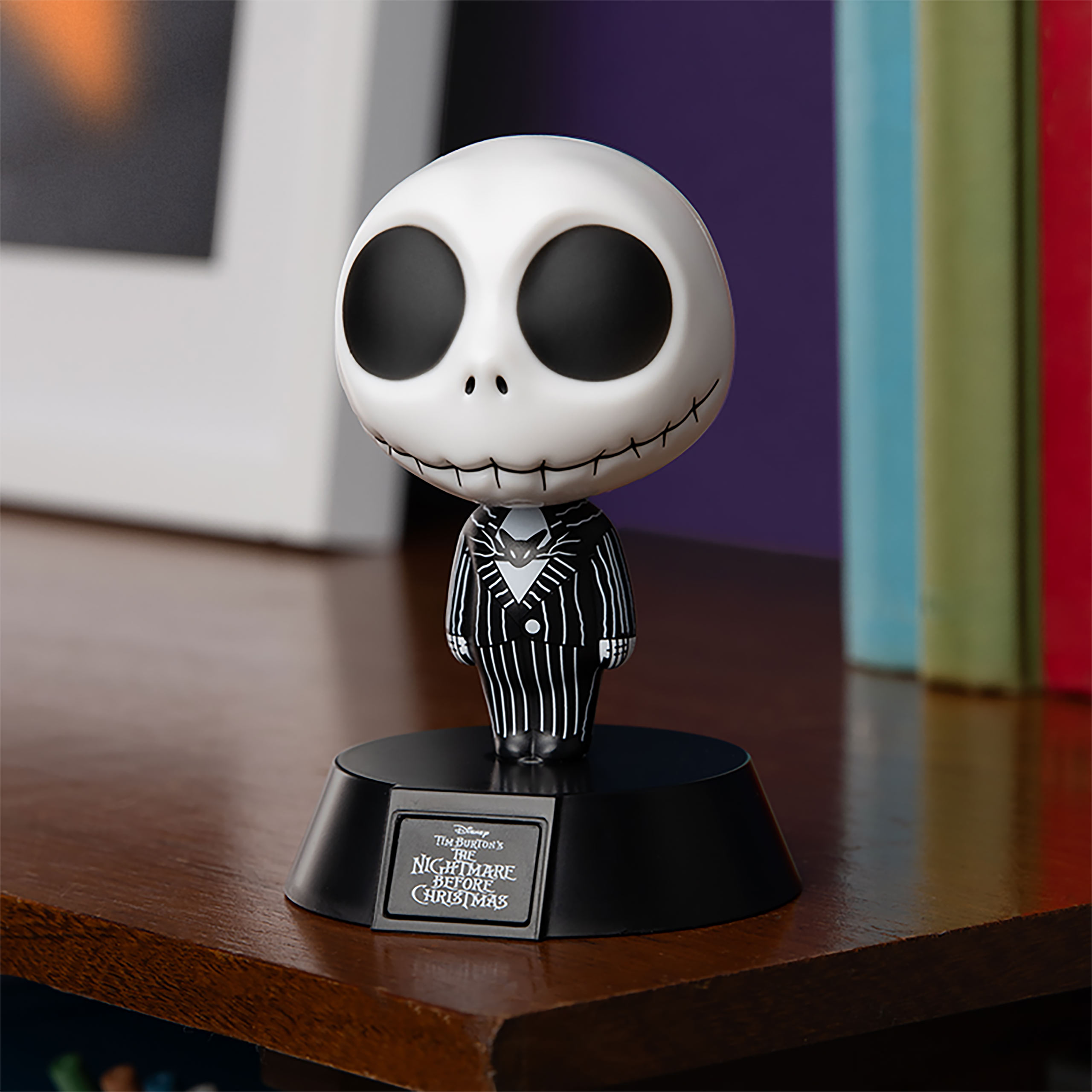 Nightmare Before Christmas - Lampada da Tavolo 3D Jack Icons