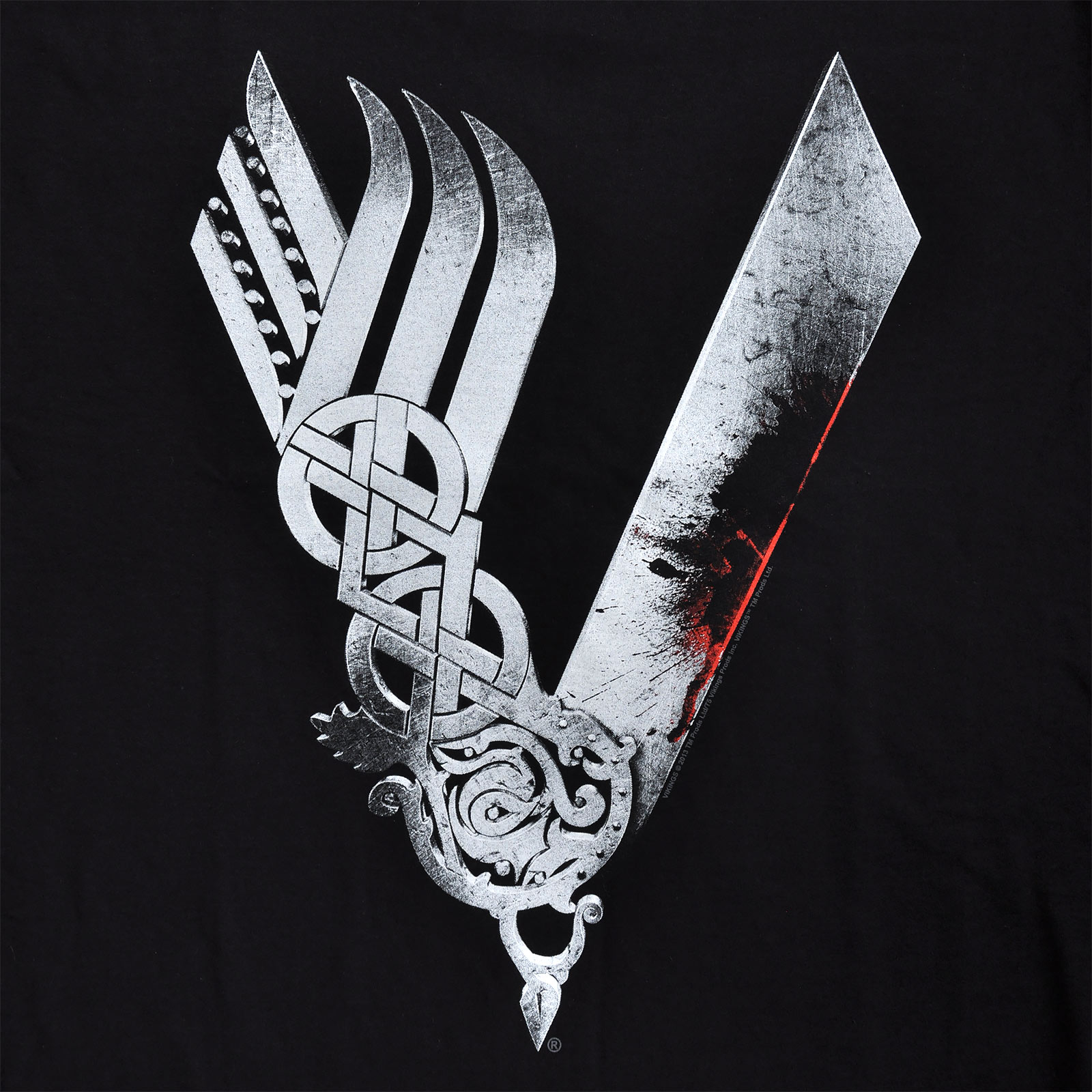 Vikings - Logo T-Shirt zwart
