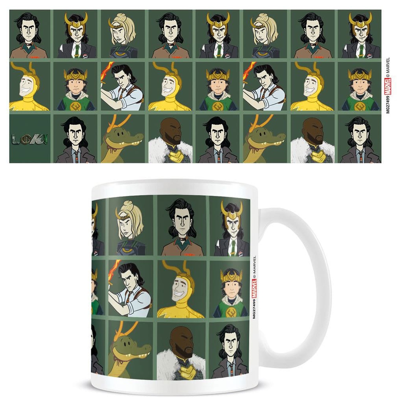 Tazza Loki Comic Character Collection