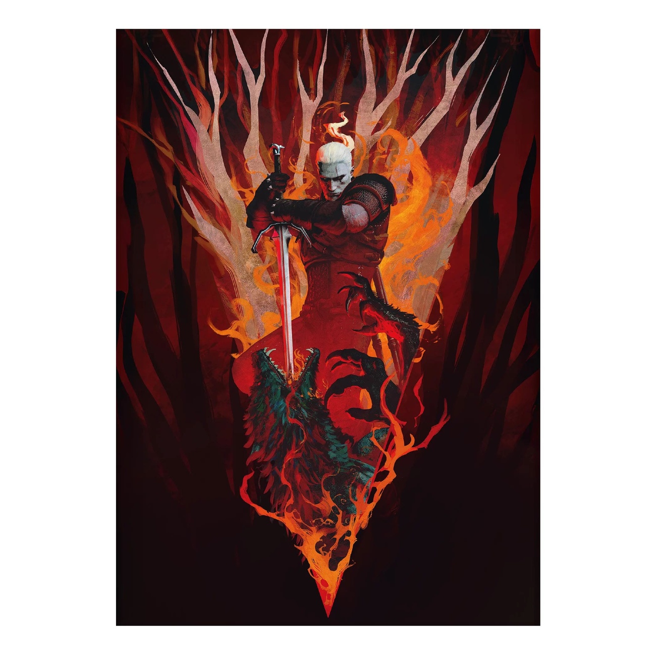 The Witcher Puzzle Pack de 10 10th Anniversary Puzzle Collection (500 piezas)
