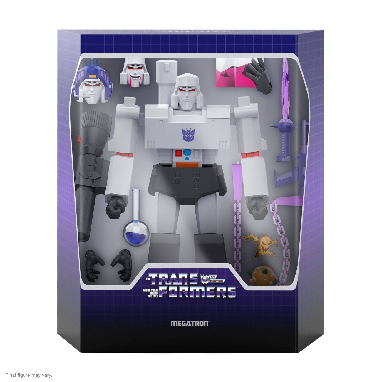 Transformers Ultimates action figure Megatron (cartone G1) 20 cm