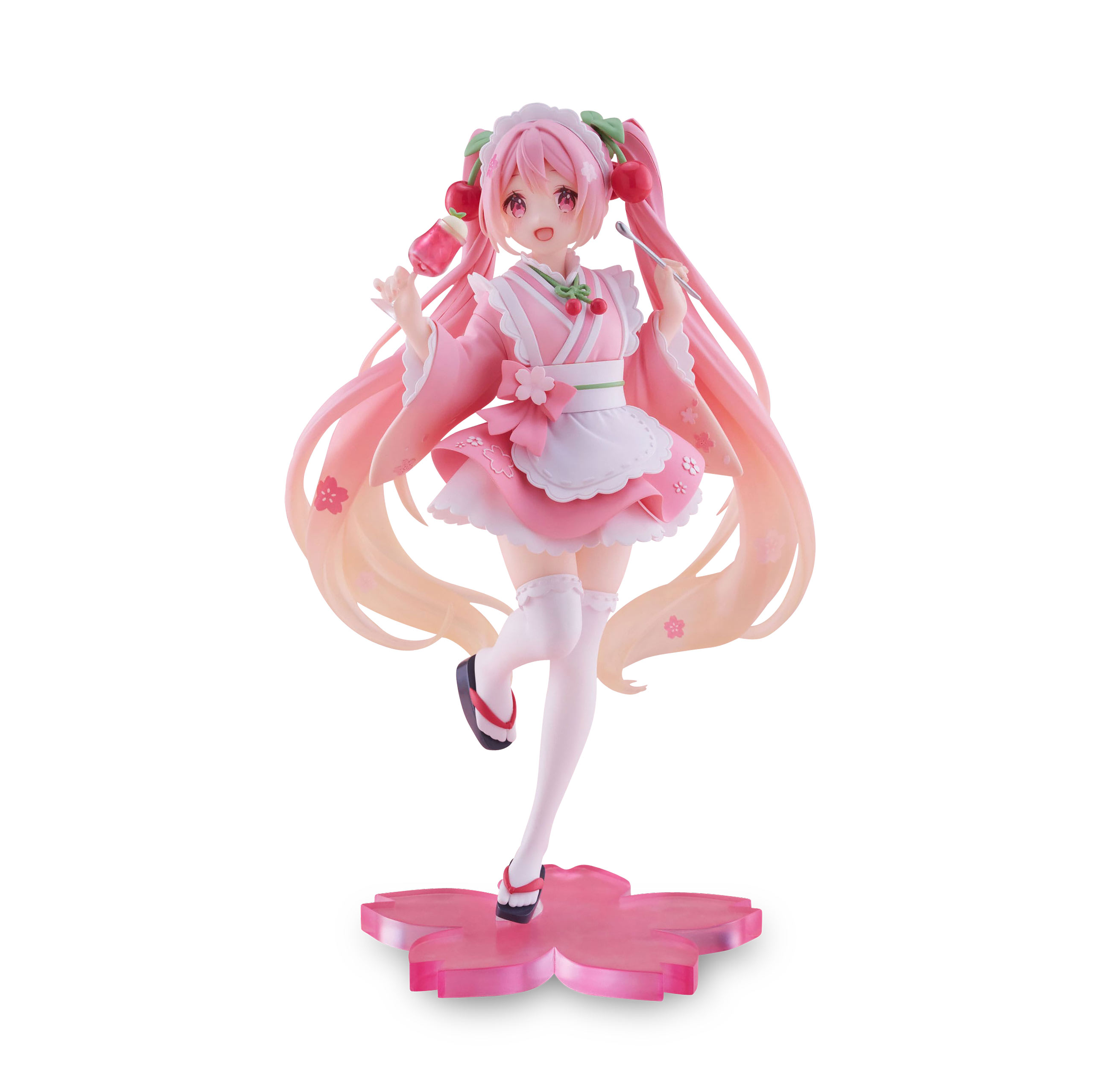 Hatsune Miku - Sakura Miku Figuur Japanse Cafe Versie