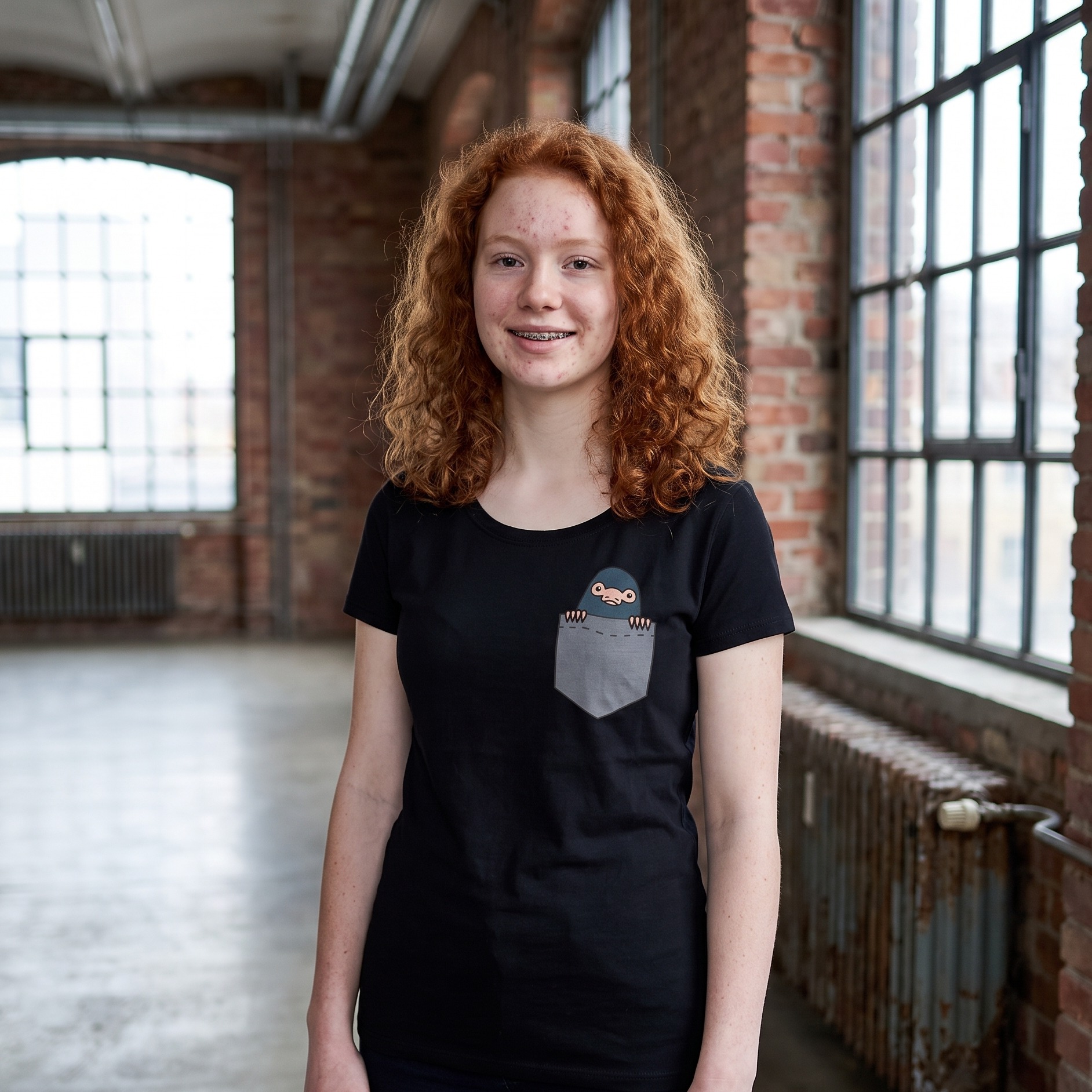Pocket Niffler - Fantastiska Vidunder T-shirt dam svart