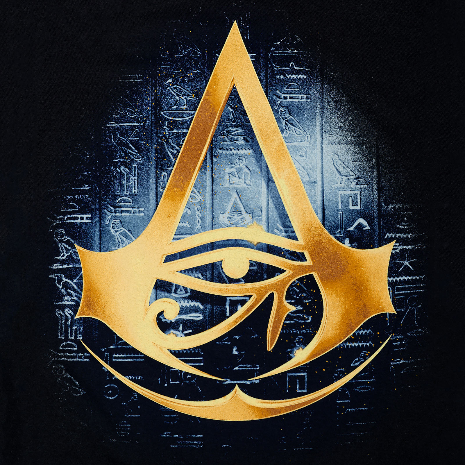 Assassins Creed - Origins Logo T-Shirt schwarz