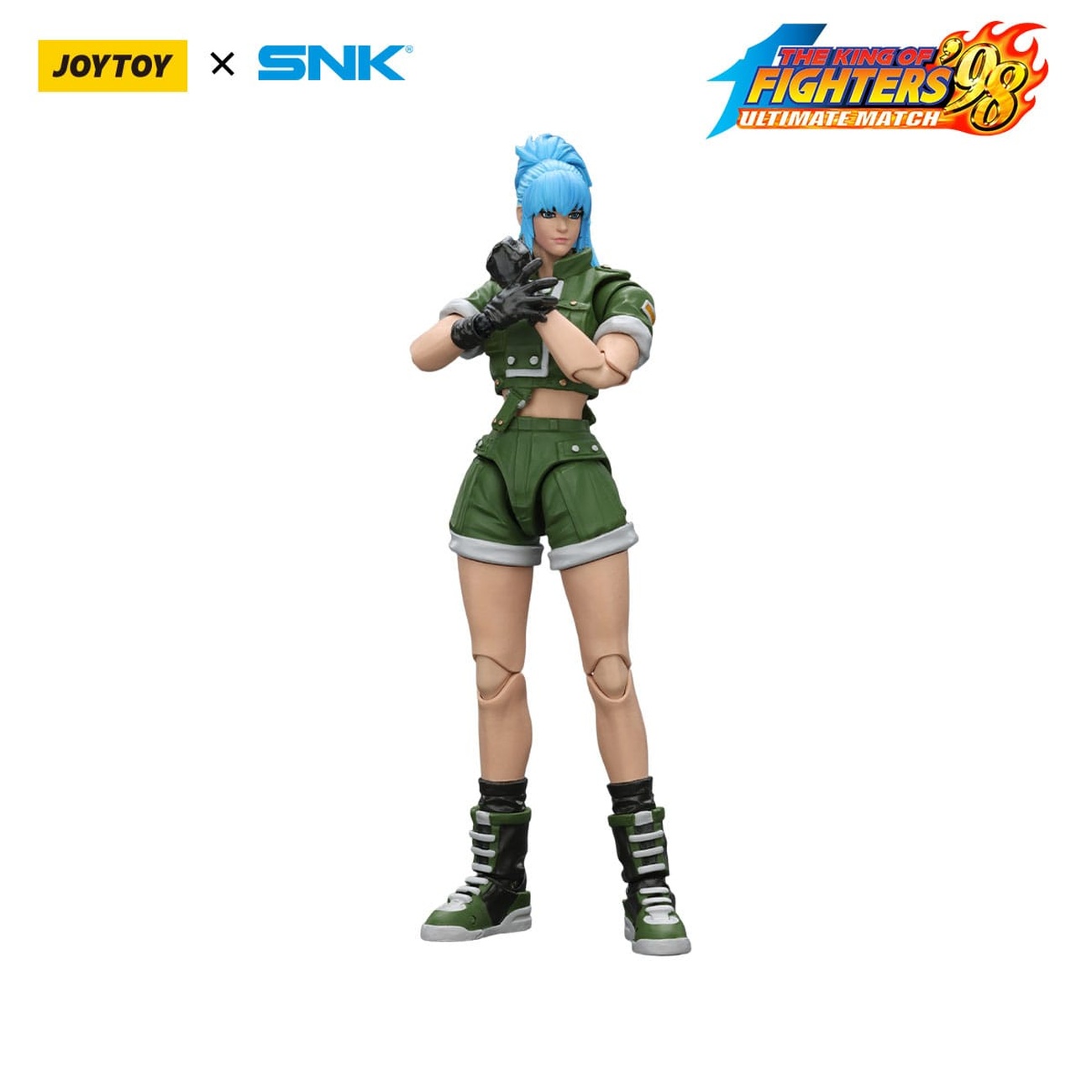 The King Of Fighters '98 figura de acción Hero Team Leona Heidern 11 cm