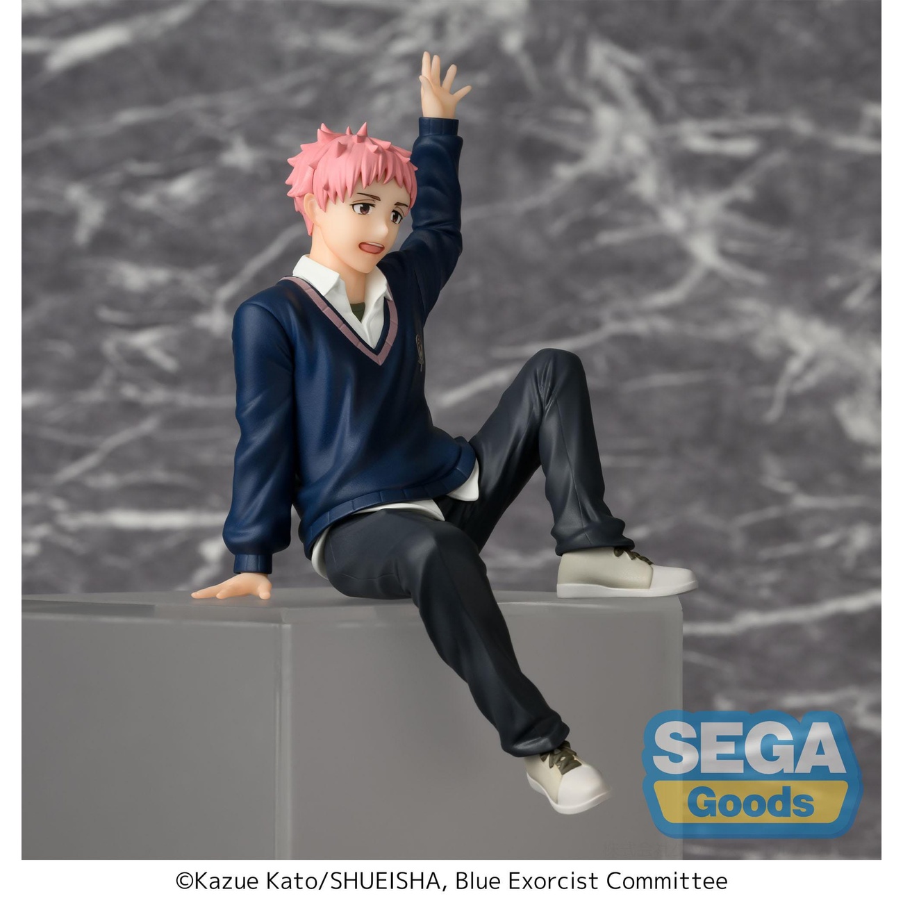 Blue Exorcist Shimane Illuminati Saga PM Perching PVC-standbeeld Renzo Shima 14 cm