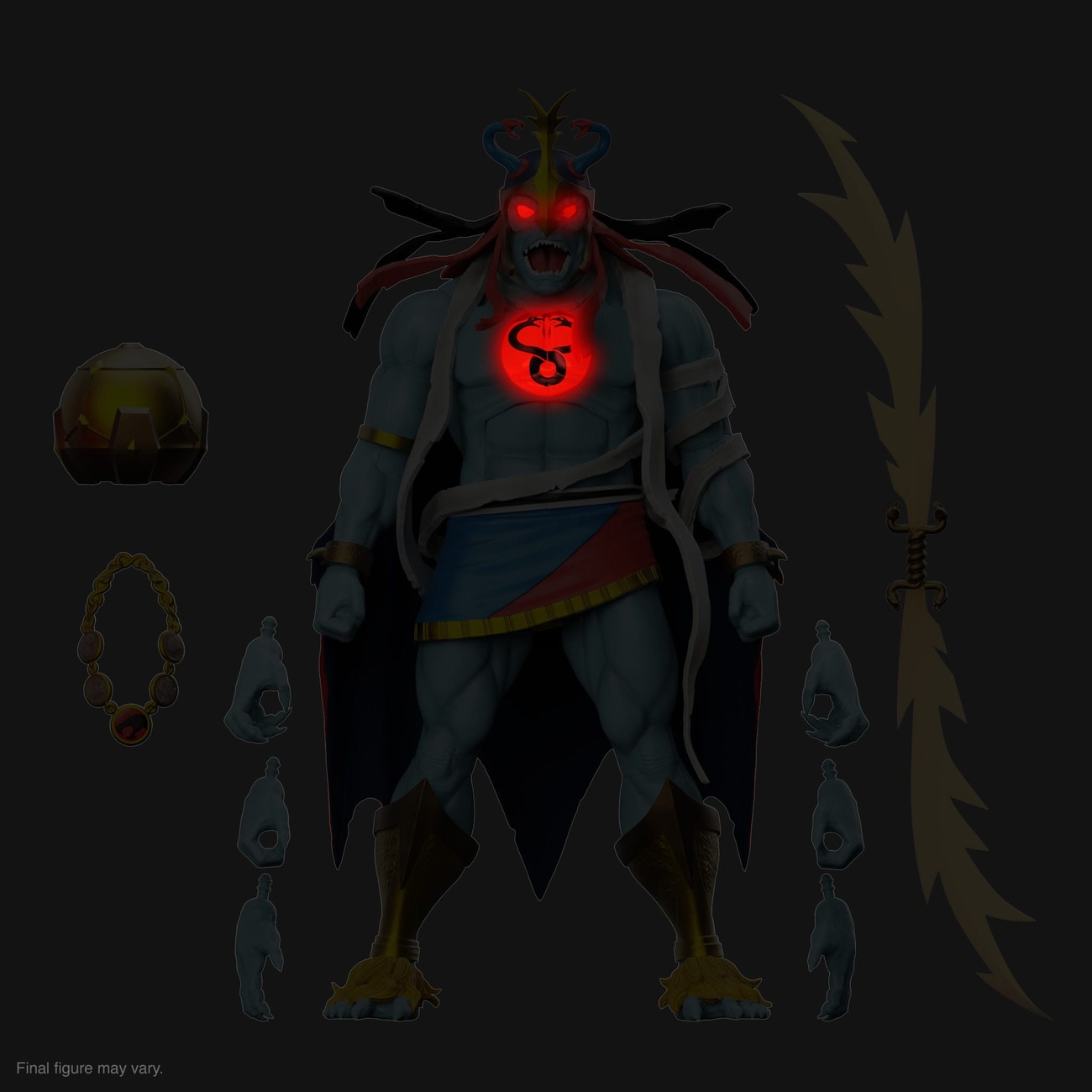 Thundercats Ultimates Actionfigur Mumm-Ra (LED Eyes) 18 cm
