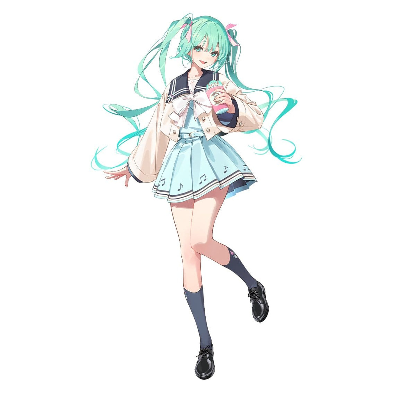 Hatsune Miku - Sweet School Life Figure Pure Version