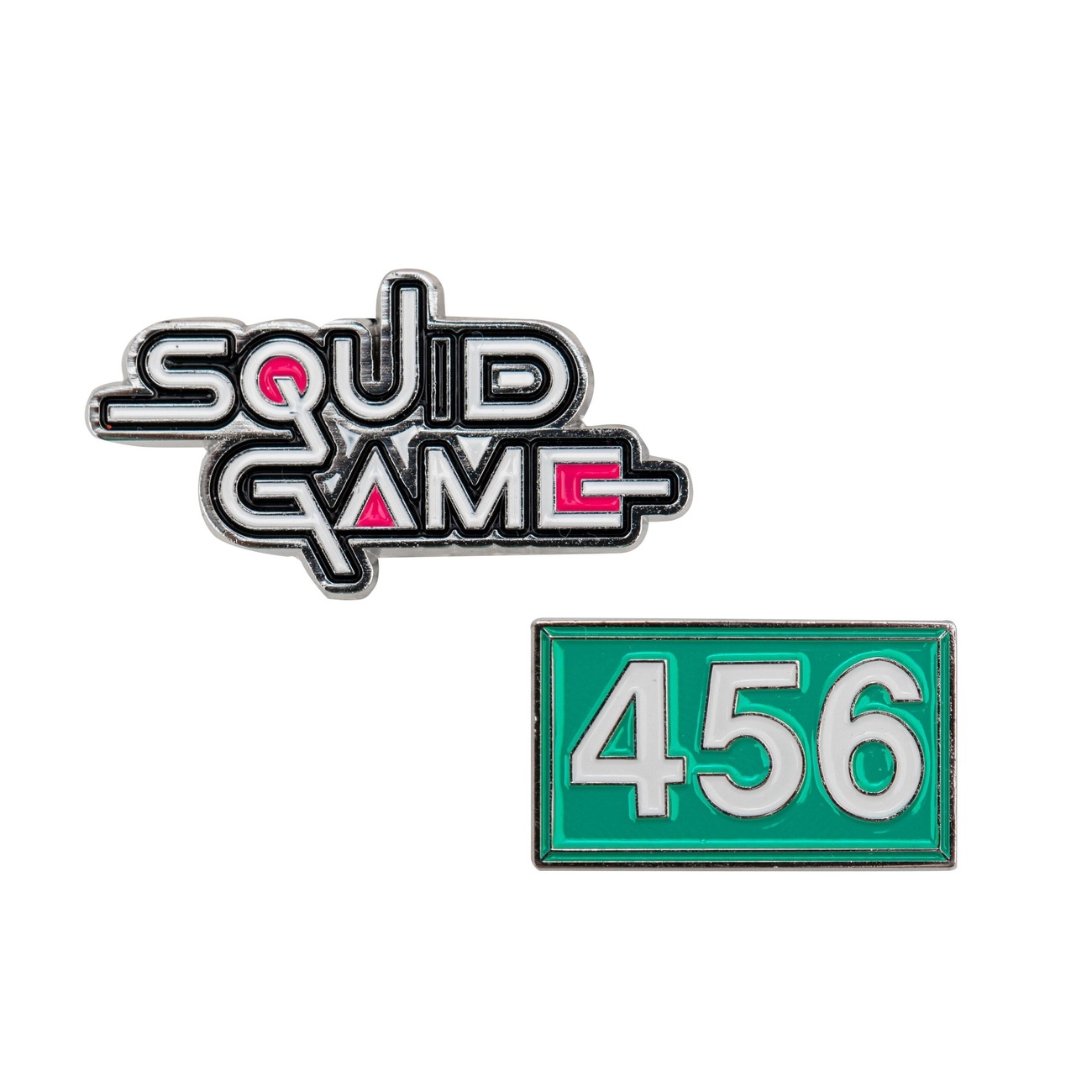 Squid Game Pins 2-Pack Squid Game & Player 456