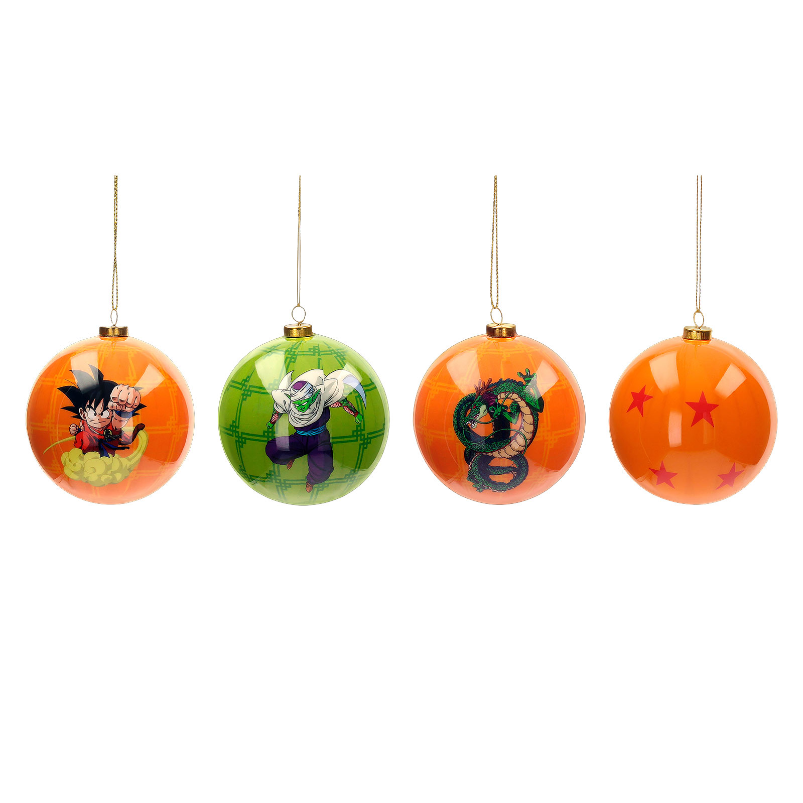 Dragon Ball Christmas Tree Ornaments 4pcs