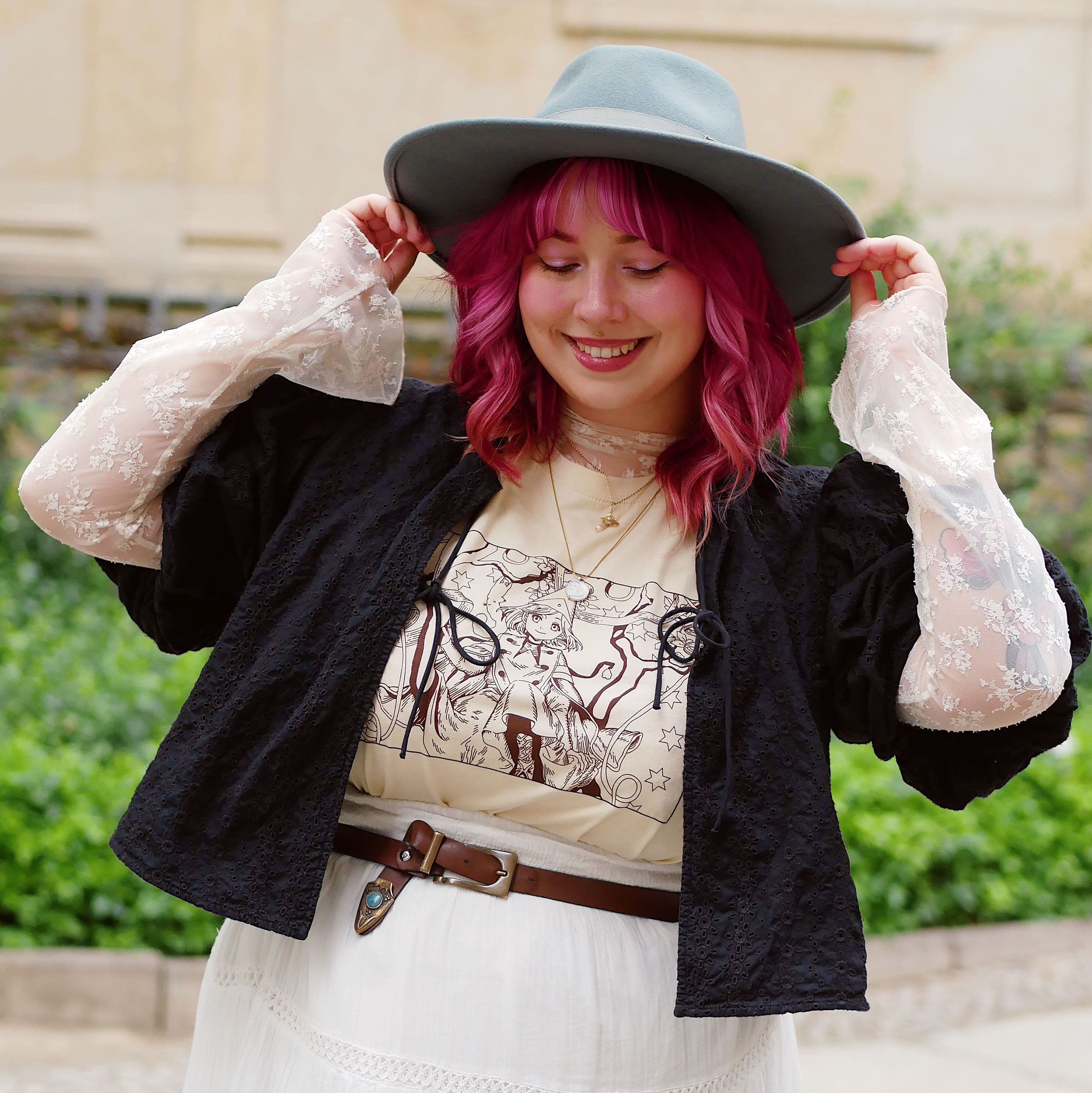 Beige T-shirt for Coco and Atelier of Witch Hat fans