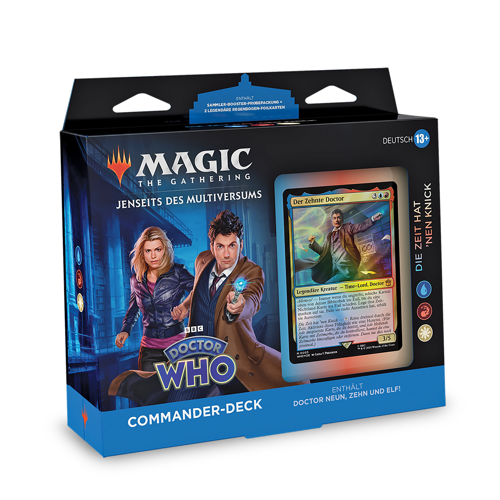 Doctor Who The Time Has Nen Knick Commander Deck - Magic The Gathering