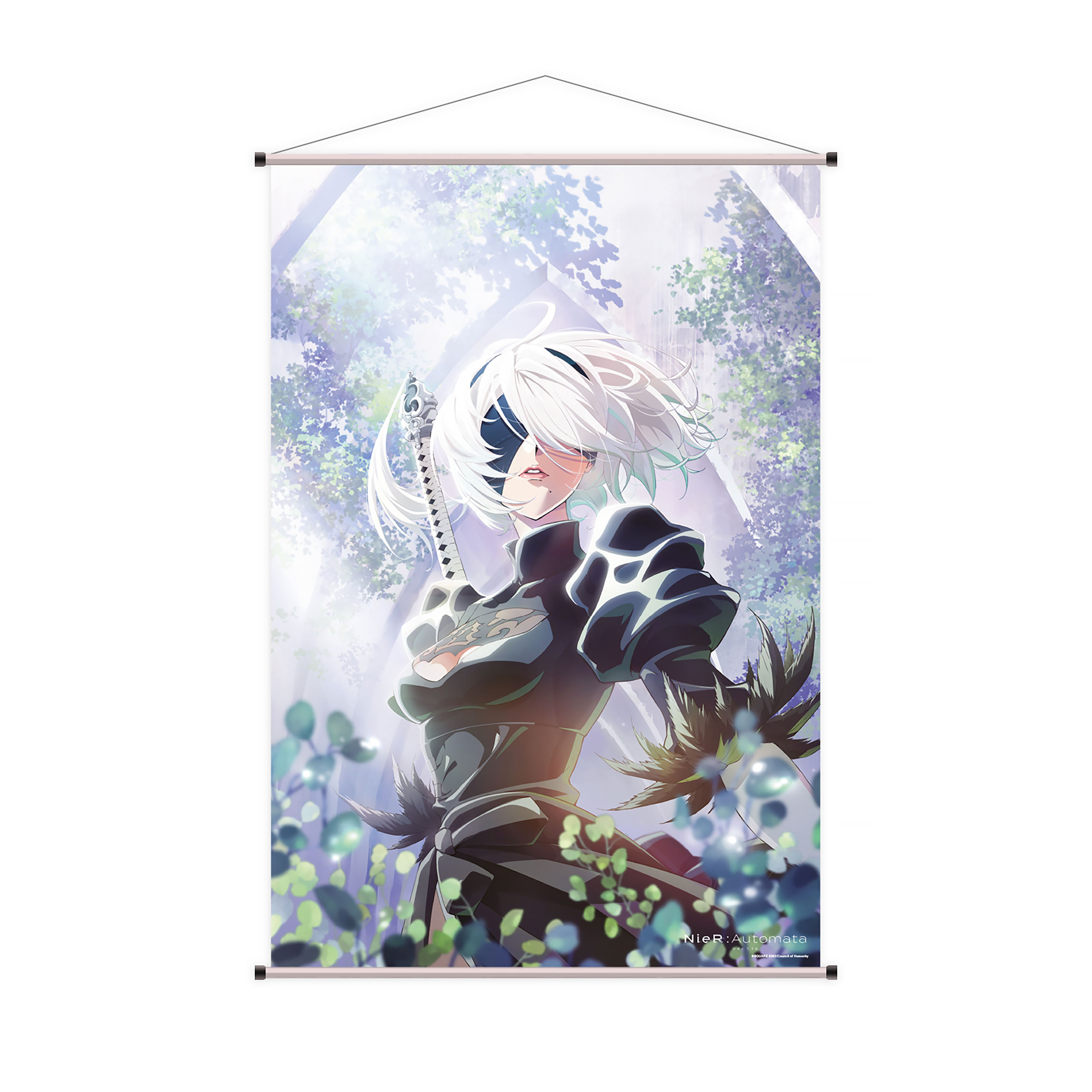 NieR:Automata Ver. 1.1a - 2B Wall Sroll