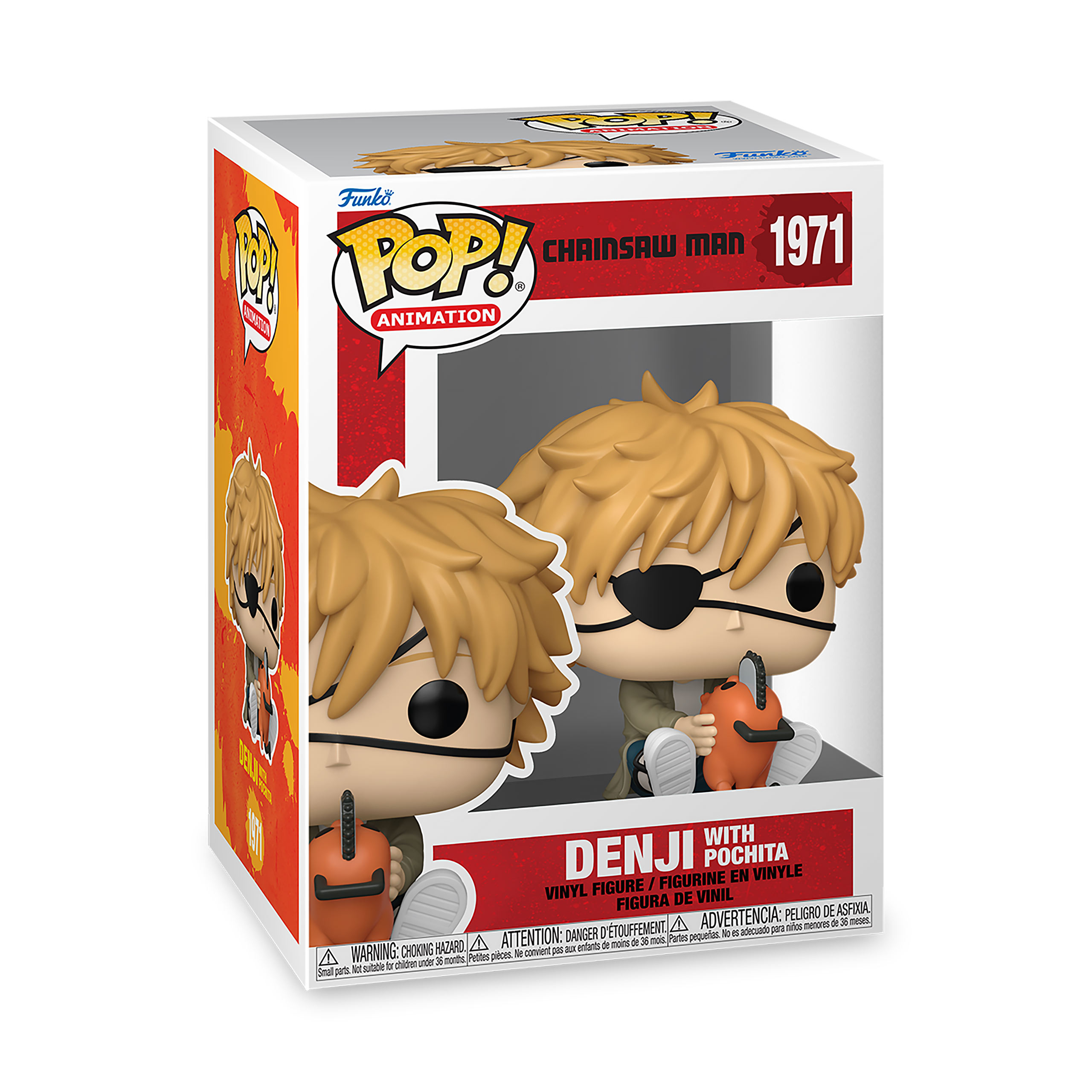 Chainsaw Man - Denji und Pochita Funko Pop Figur