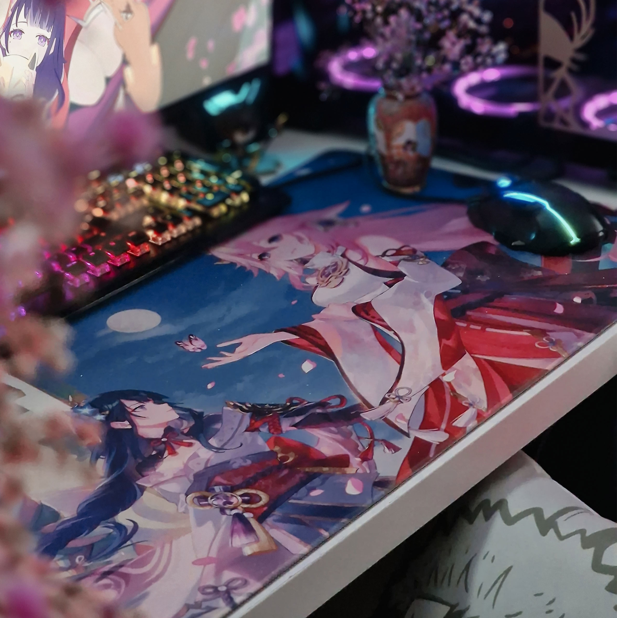 Genshin Impact - When the Sakura Bloom Mousepad