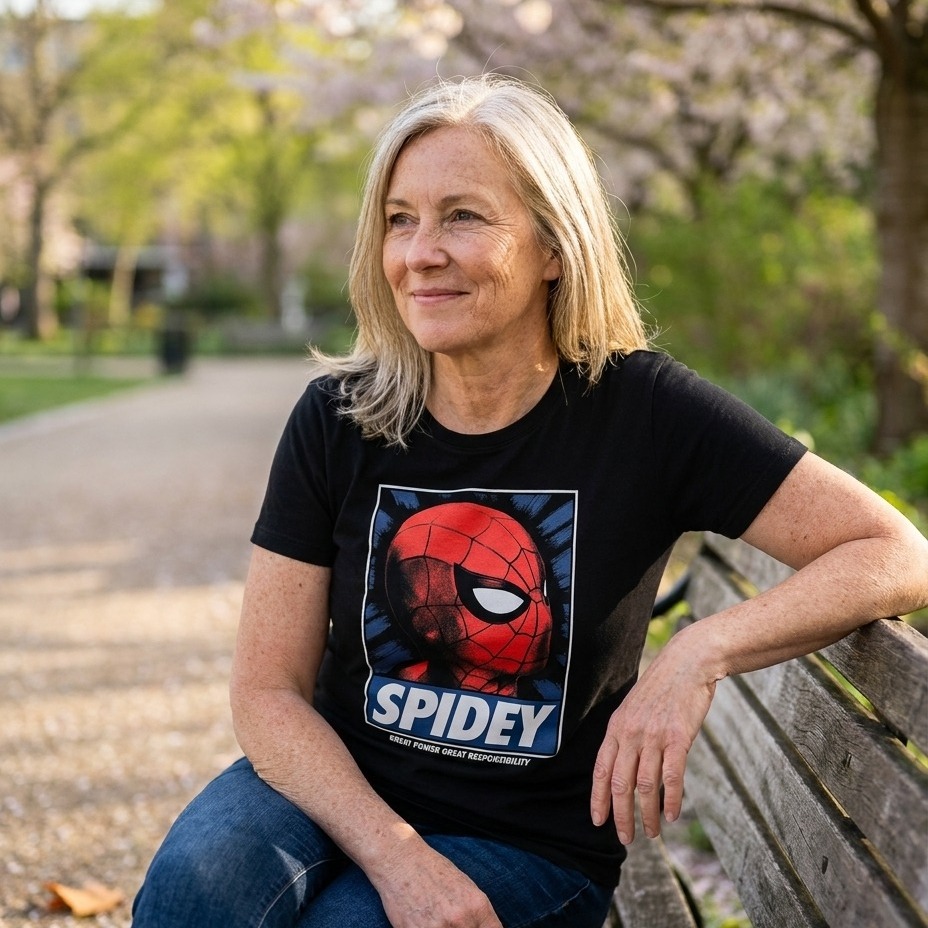 Spider-Man - Spidey Great Power T-shirt svart