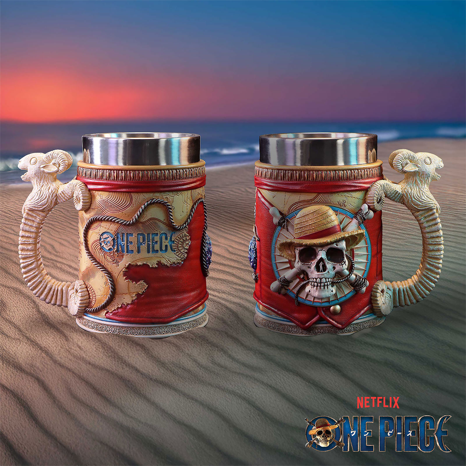 One Piece - Jarra Calavera Monkey D. Luffy