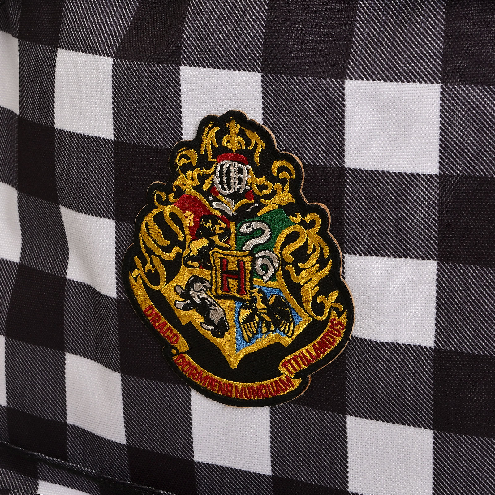 Harry Potter - Sac à dos à carreaux blason Hogwarts