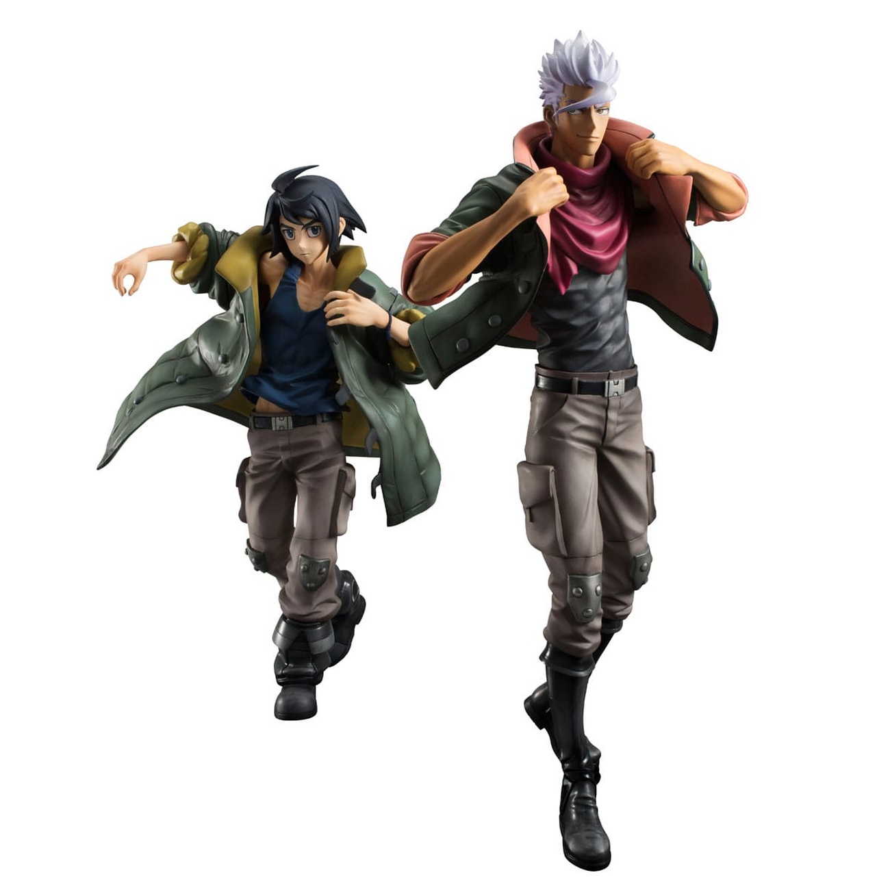Mobile Suit Gundam Iron-Blood Orphans G.E.M. Serie PVC Statue Mikazuki Augus & Orga Itsuka 26 cm