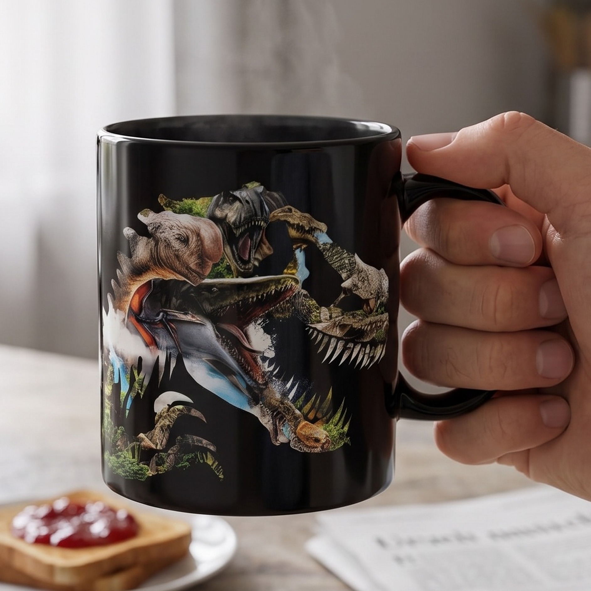 Jurassic World Tasse Rebirth