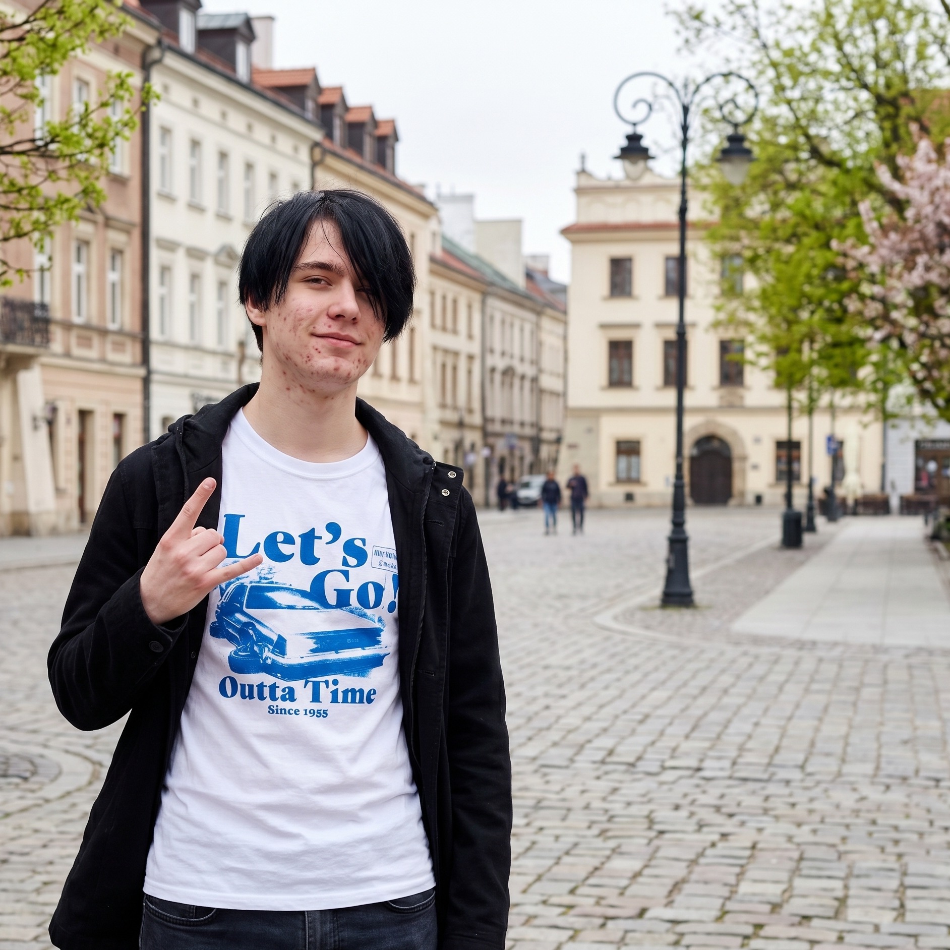 Ritorno al Futuro - T-shirt Let's Go bianca