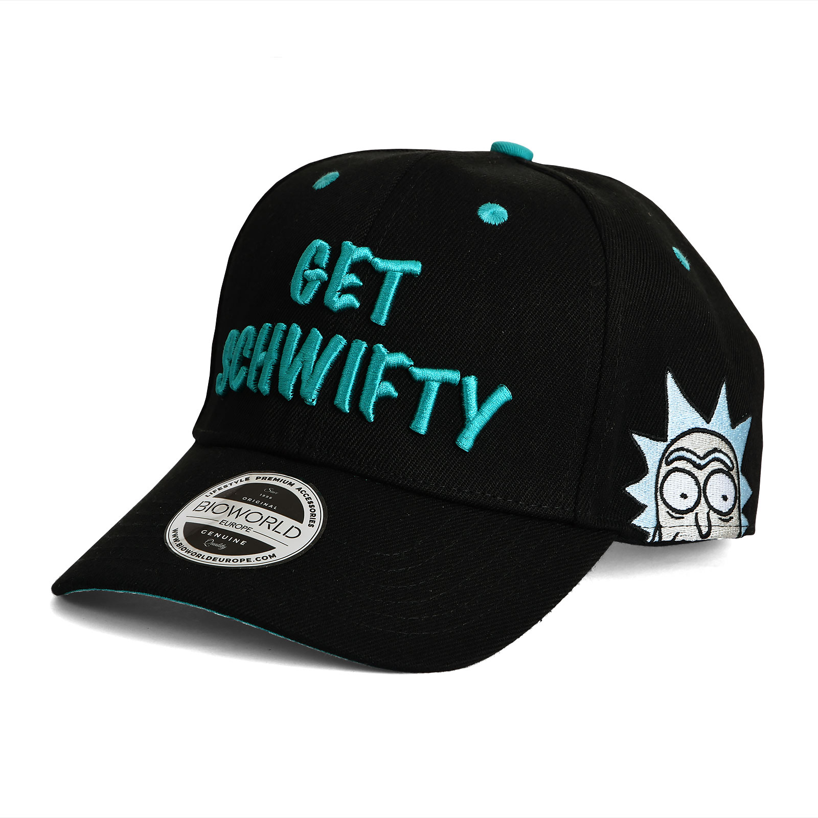 Rick and Morty - Get Schwifty Baseball Cap Black