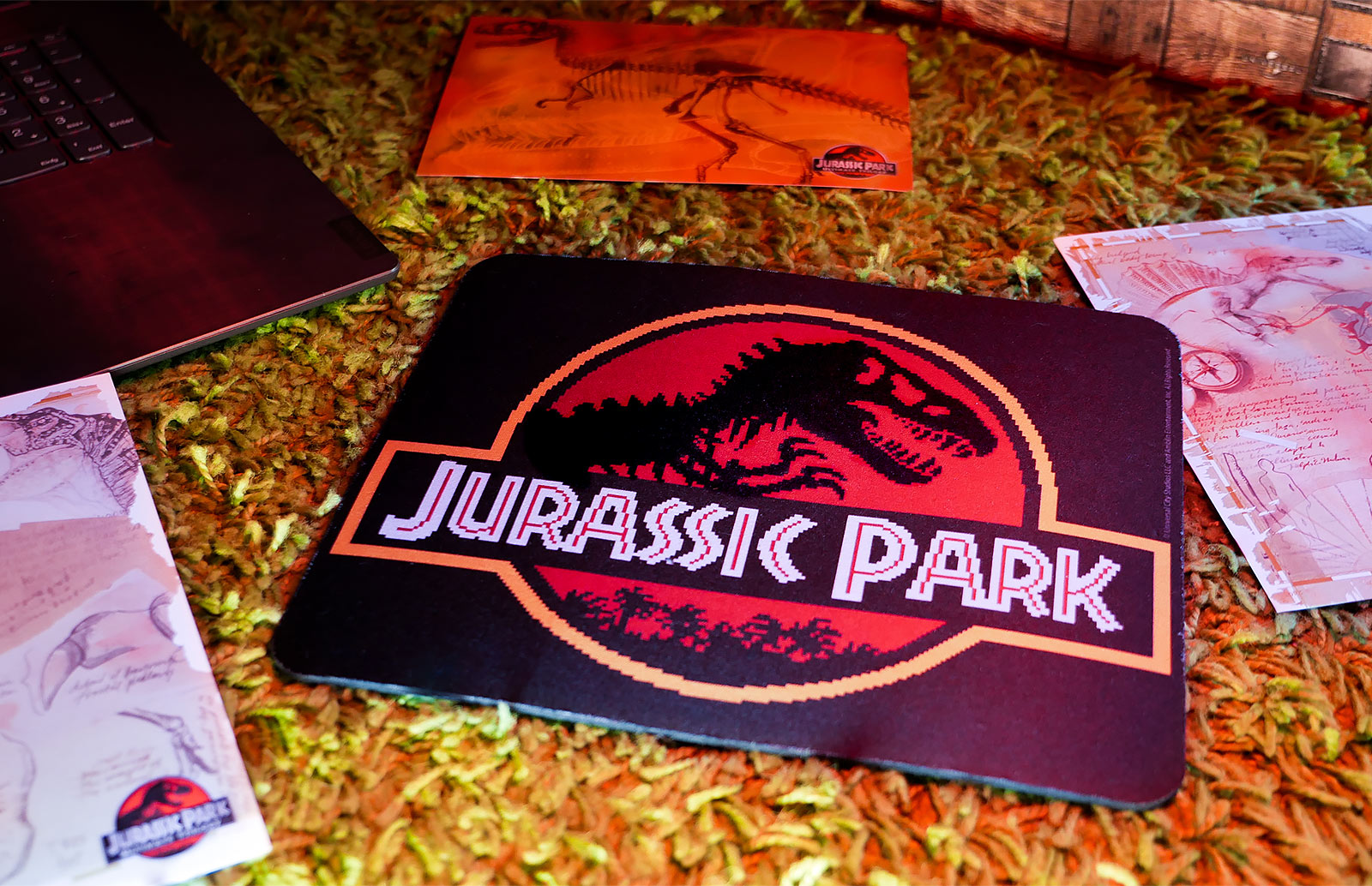 Jurassic Park - Tapis de souris Logo