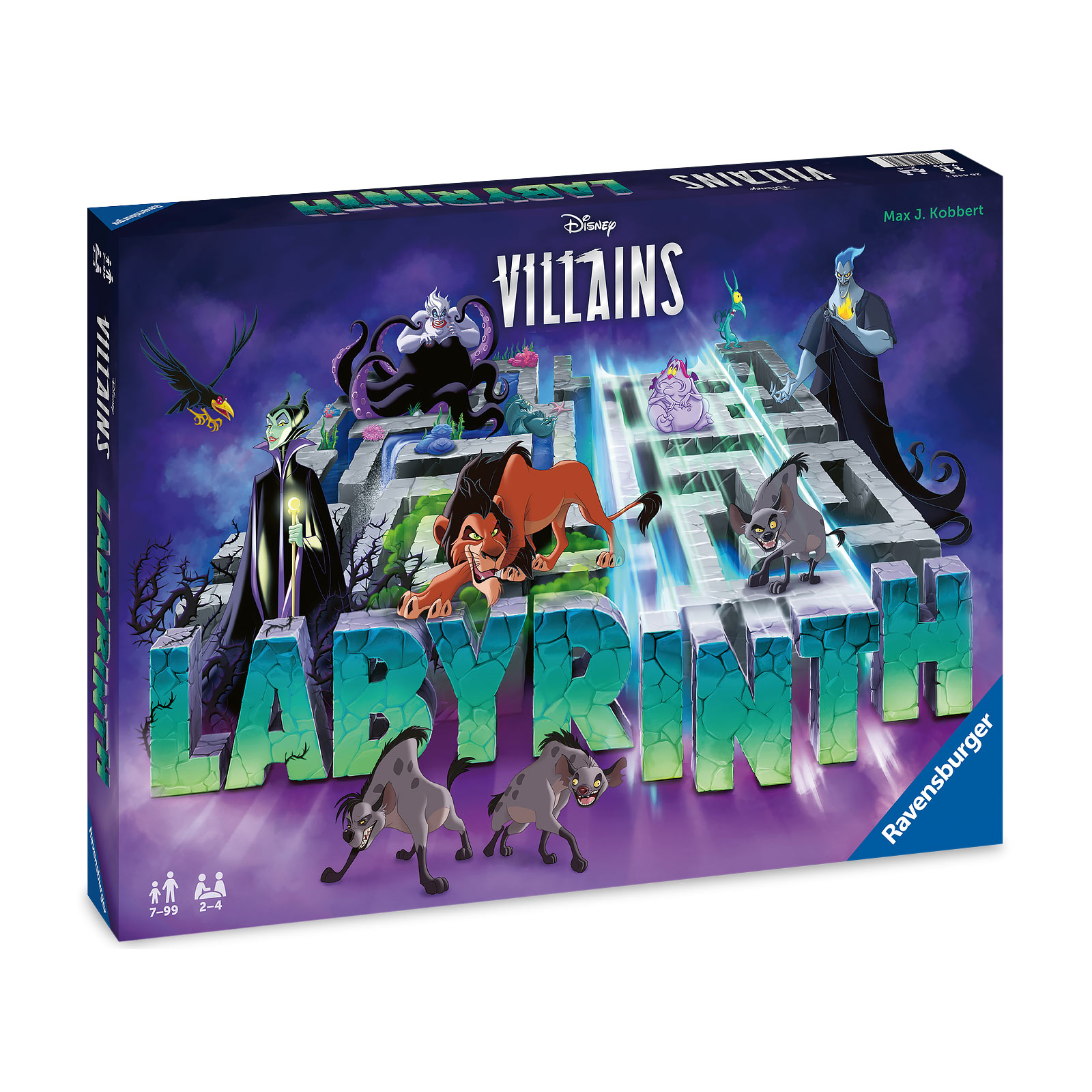 Disney Villains - The Crazy Labyrinth Board Game