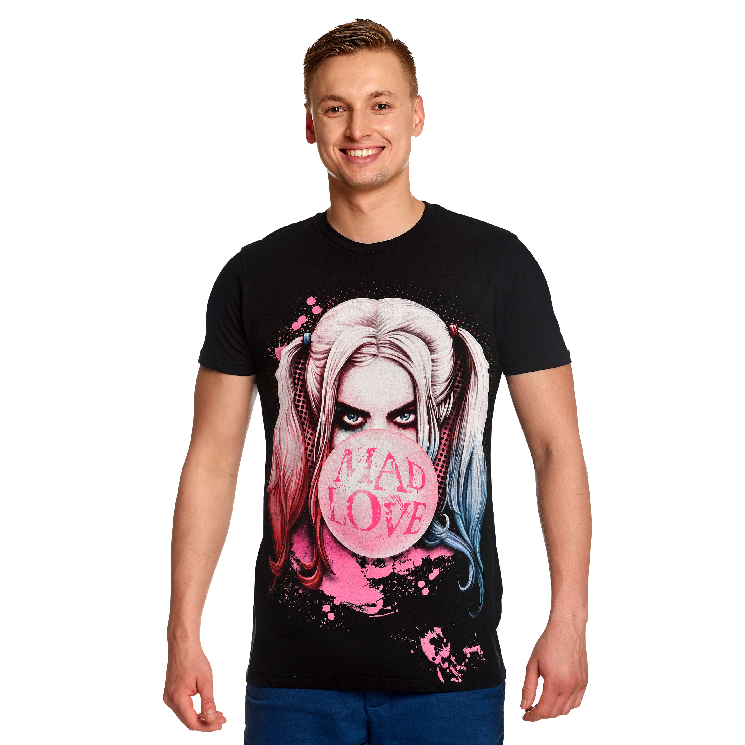 Harley Quinn - Mad Love T-Shirt schwarz
