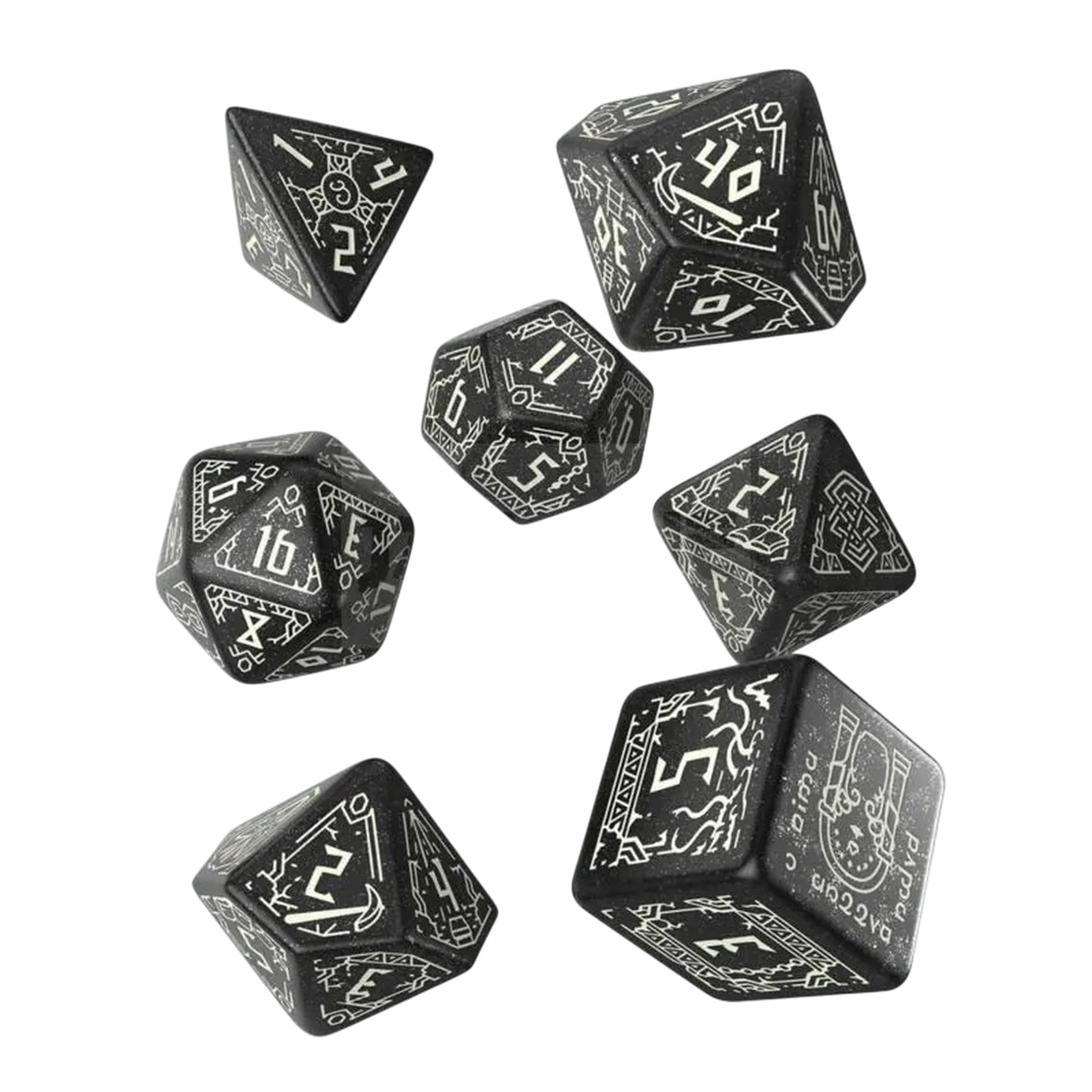 Der Herr der Ringe - Moria RPG Würfel Set 7tlg