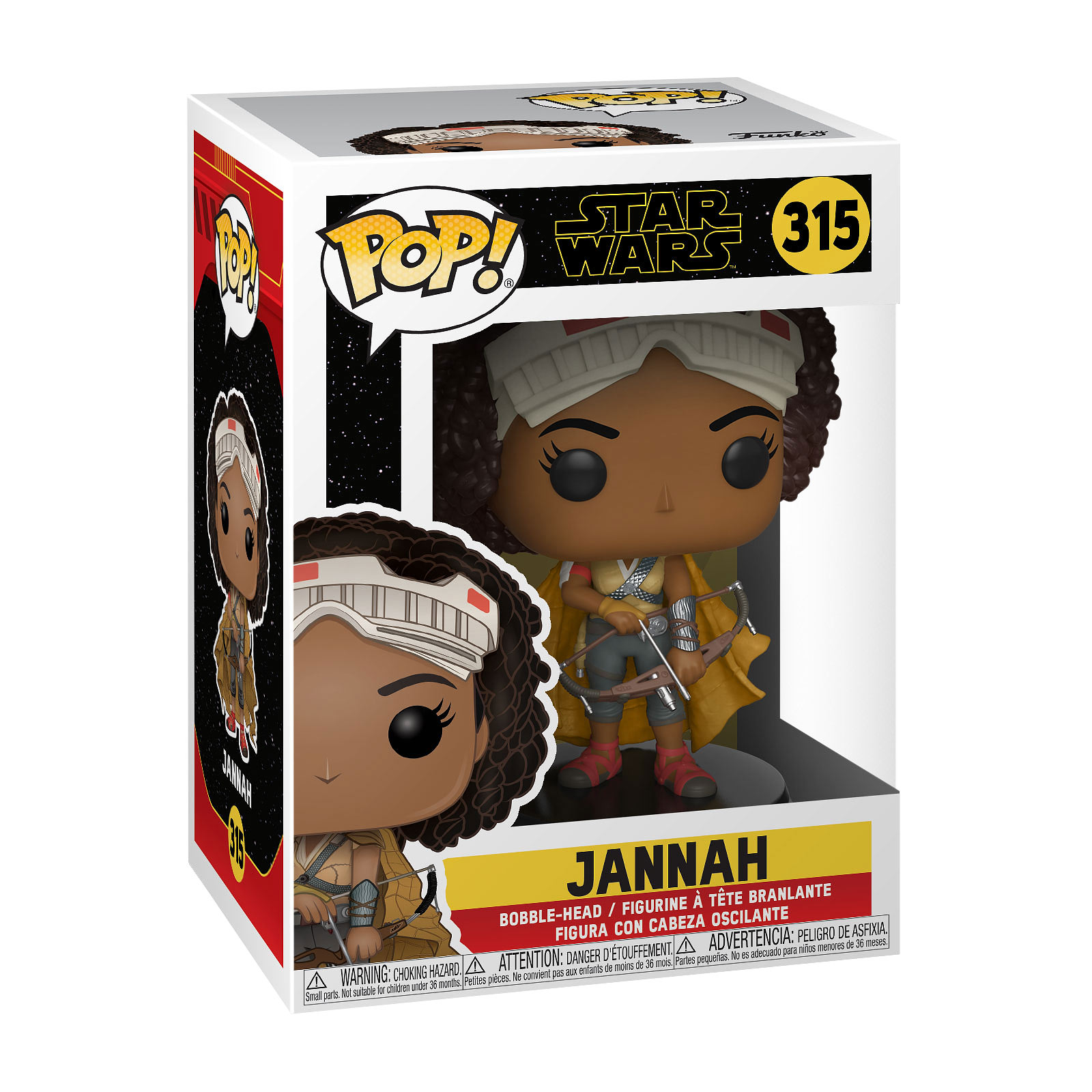 Star Wars - Jannah figurine Funko Pop à tête branlante