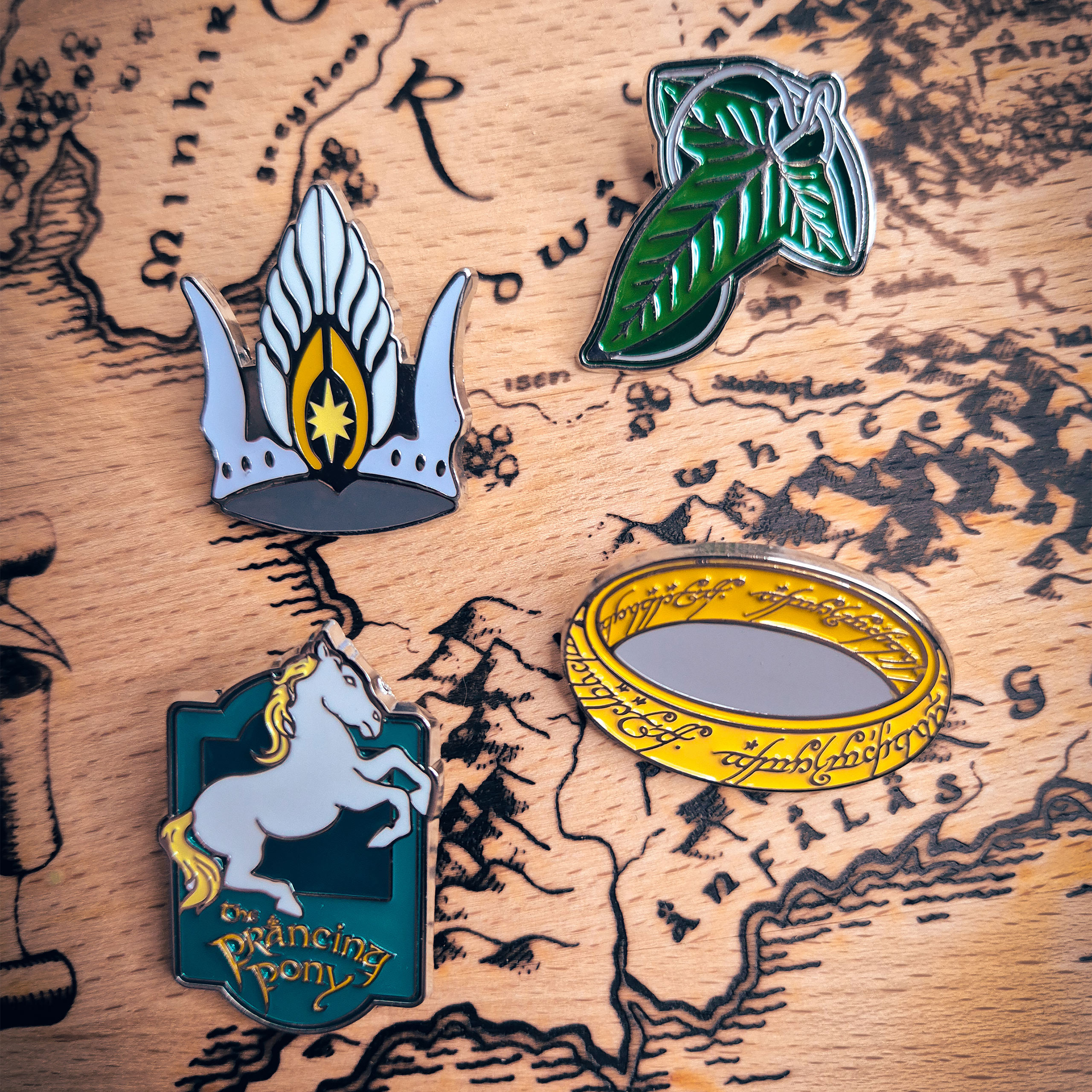 Lord of the Rings - Symbols Pins 4-piece Set