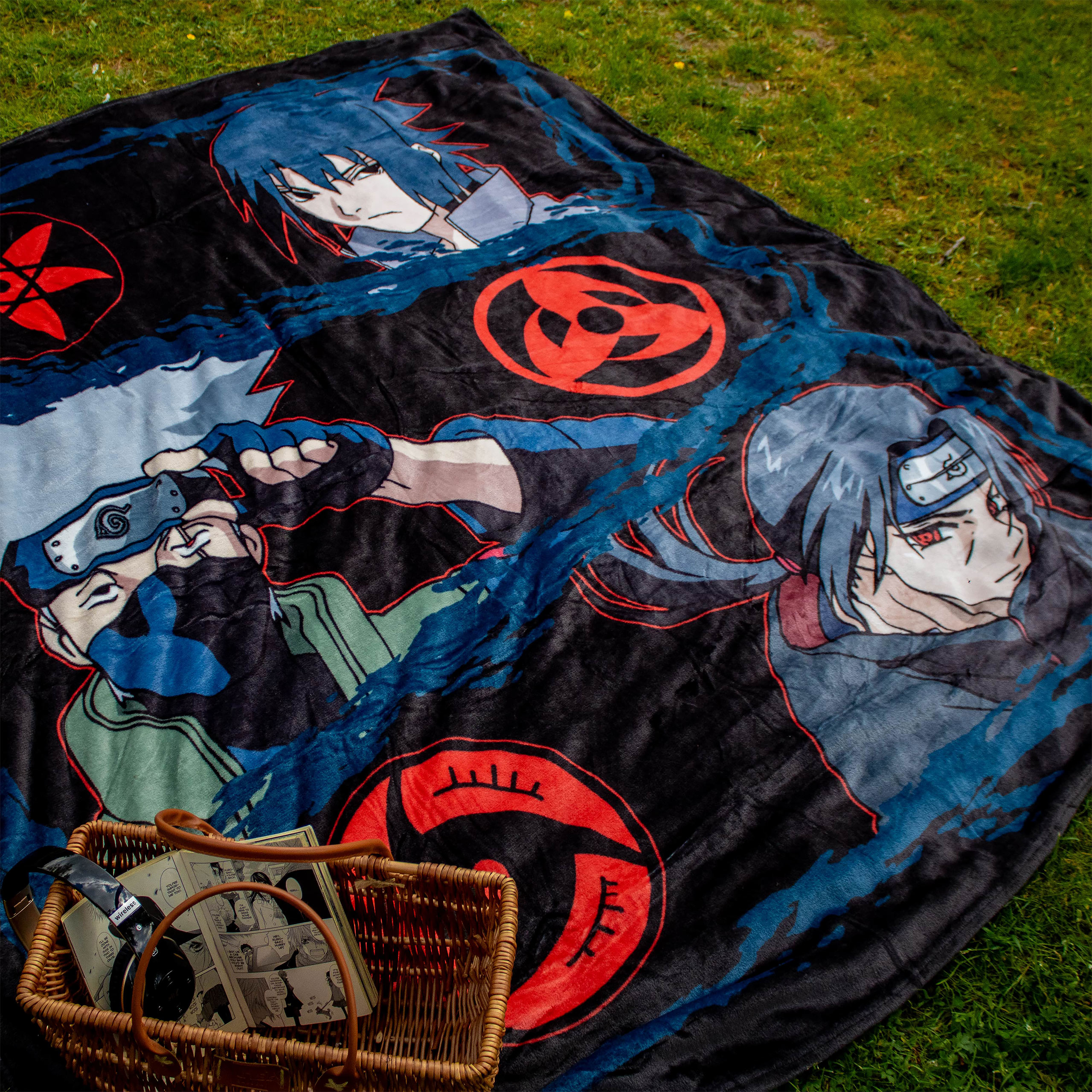 Naruto Shippuden - Group Fleece Blanket