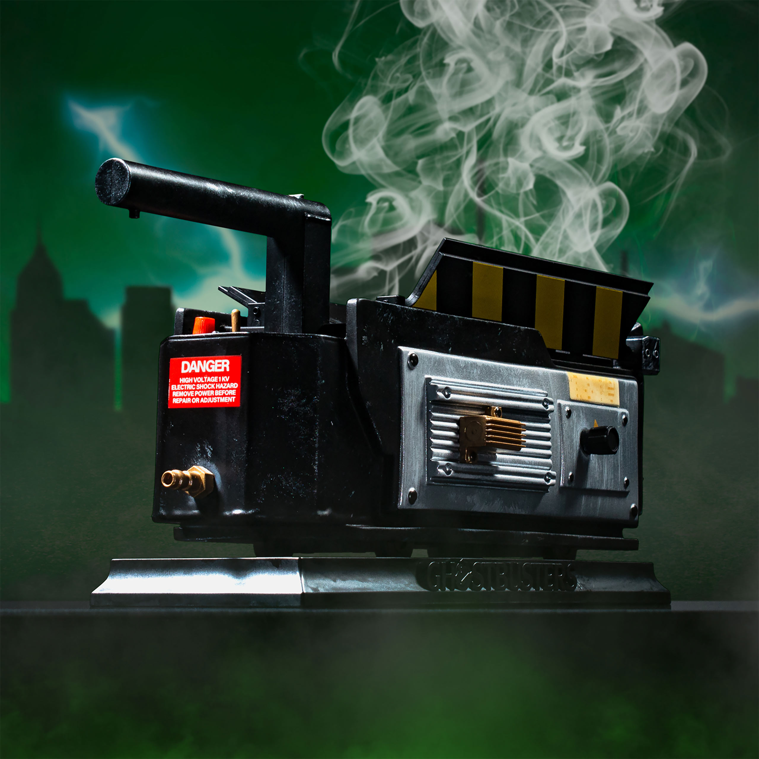 Ghostbusters - Ghost Trap Replica with Smoke Effect