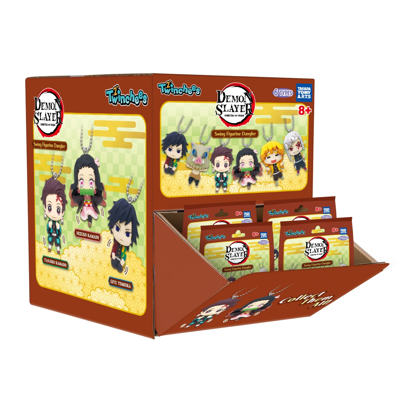 Demon Slayer - Mystery Twinchees Anhänger Display E1096319