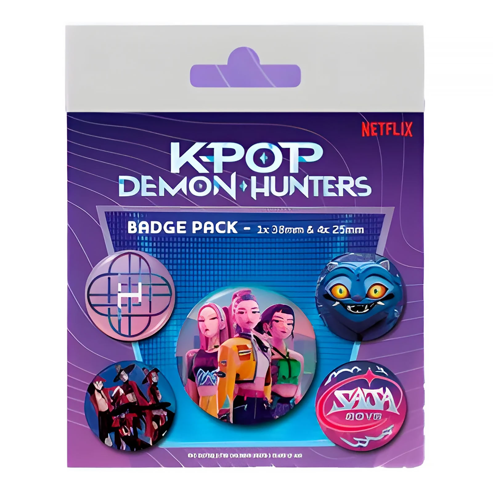 KPop Demon Hunters - Set de 5 chapas Huntrix