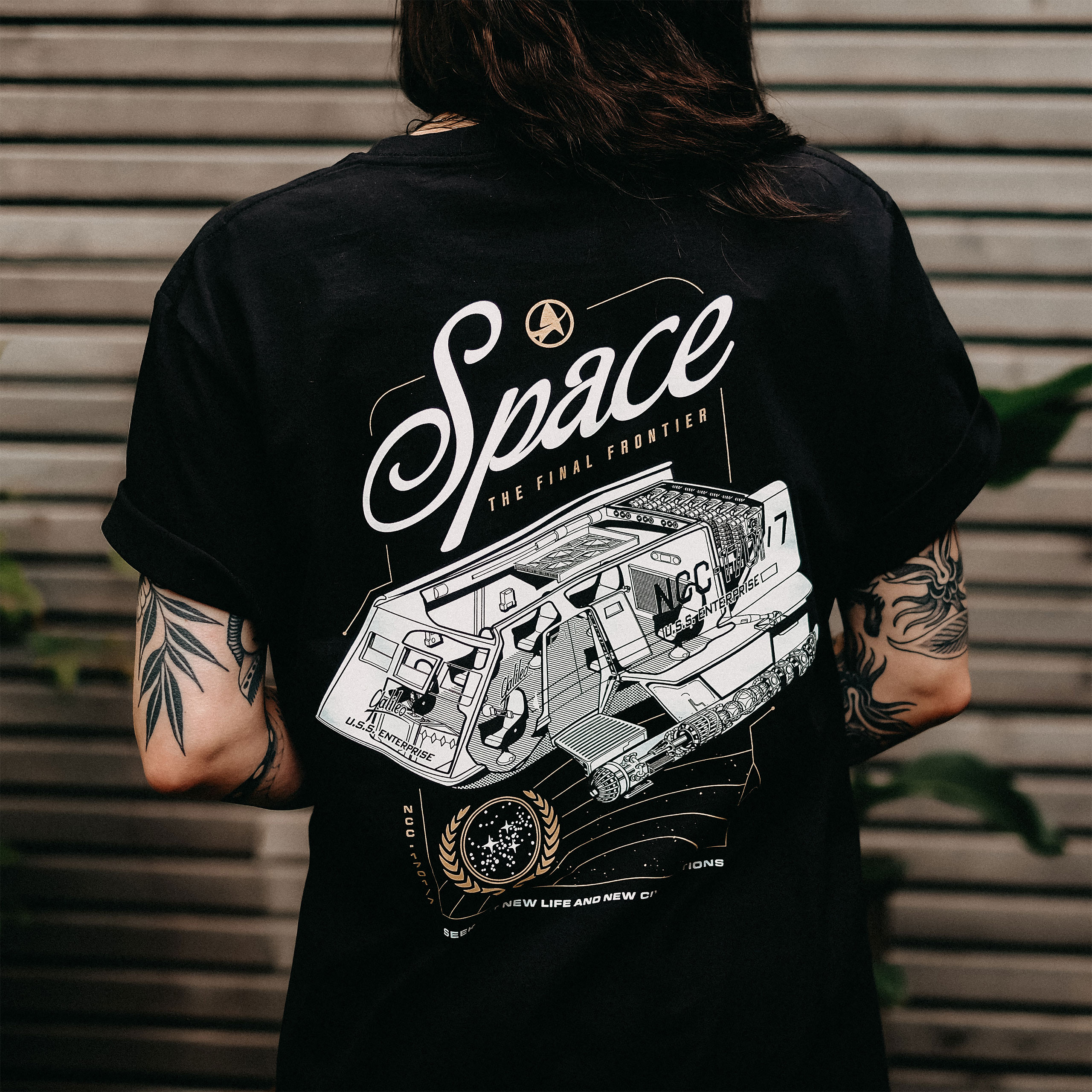 Star Trek - Space The Final Frontier T-shirt