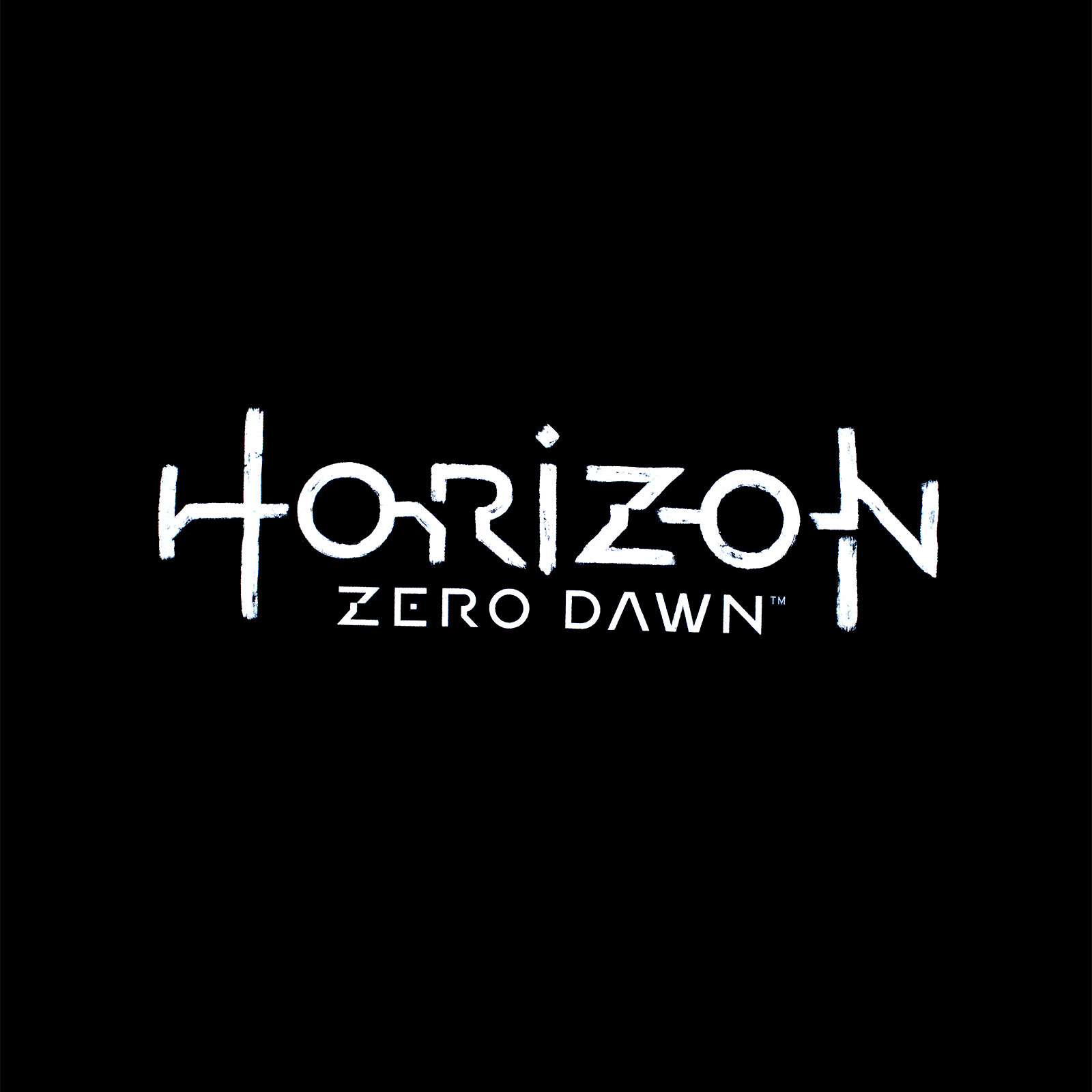 Horizon Zero Dawn - T-shirt logo noir
