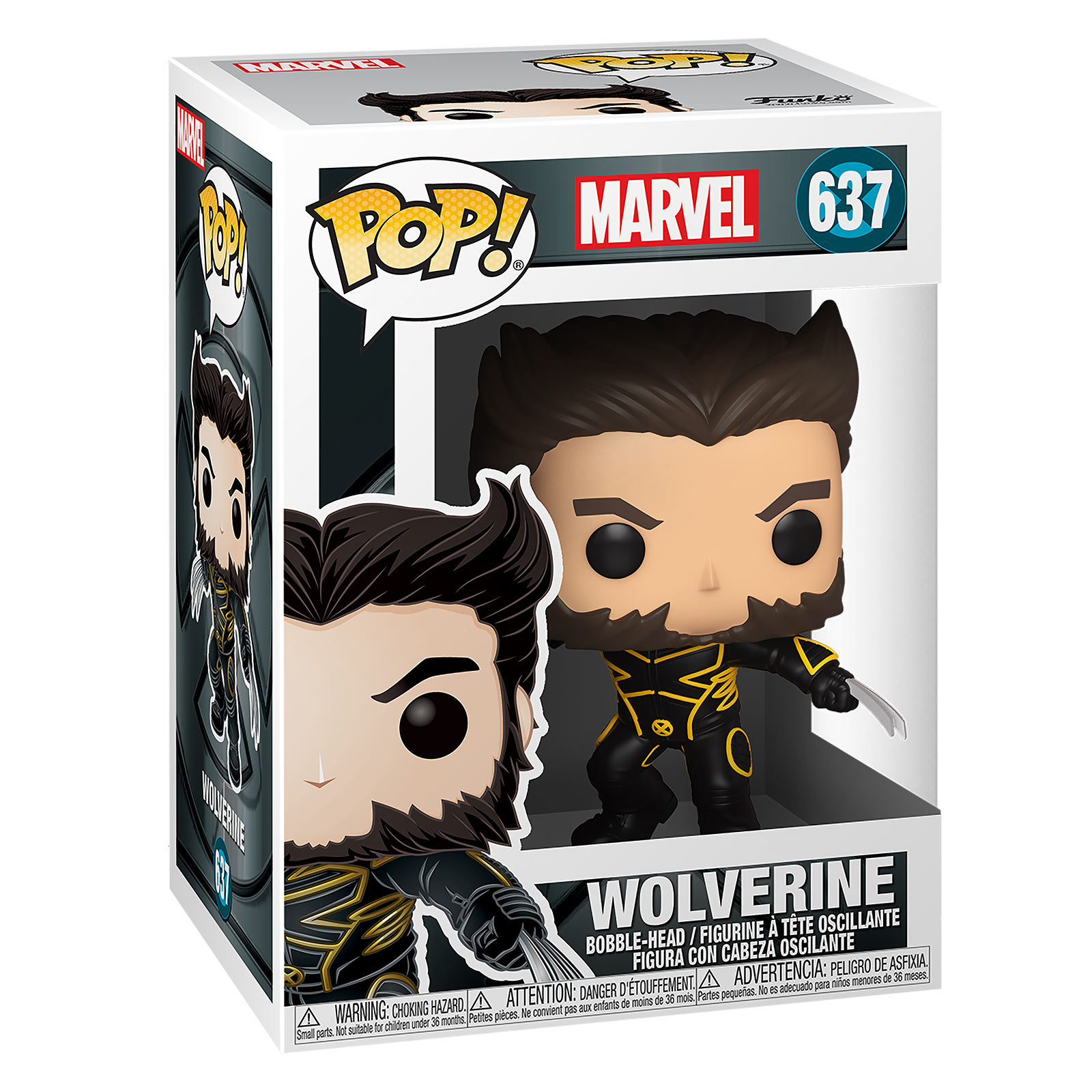 X-Men - Wolverine Figurine Funko Pop à tête branlante