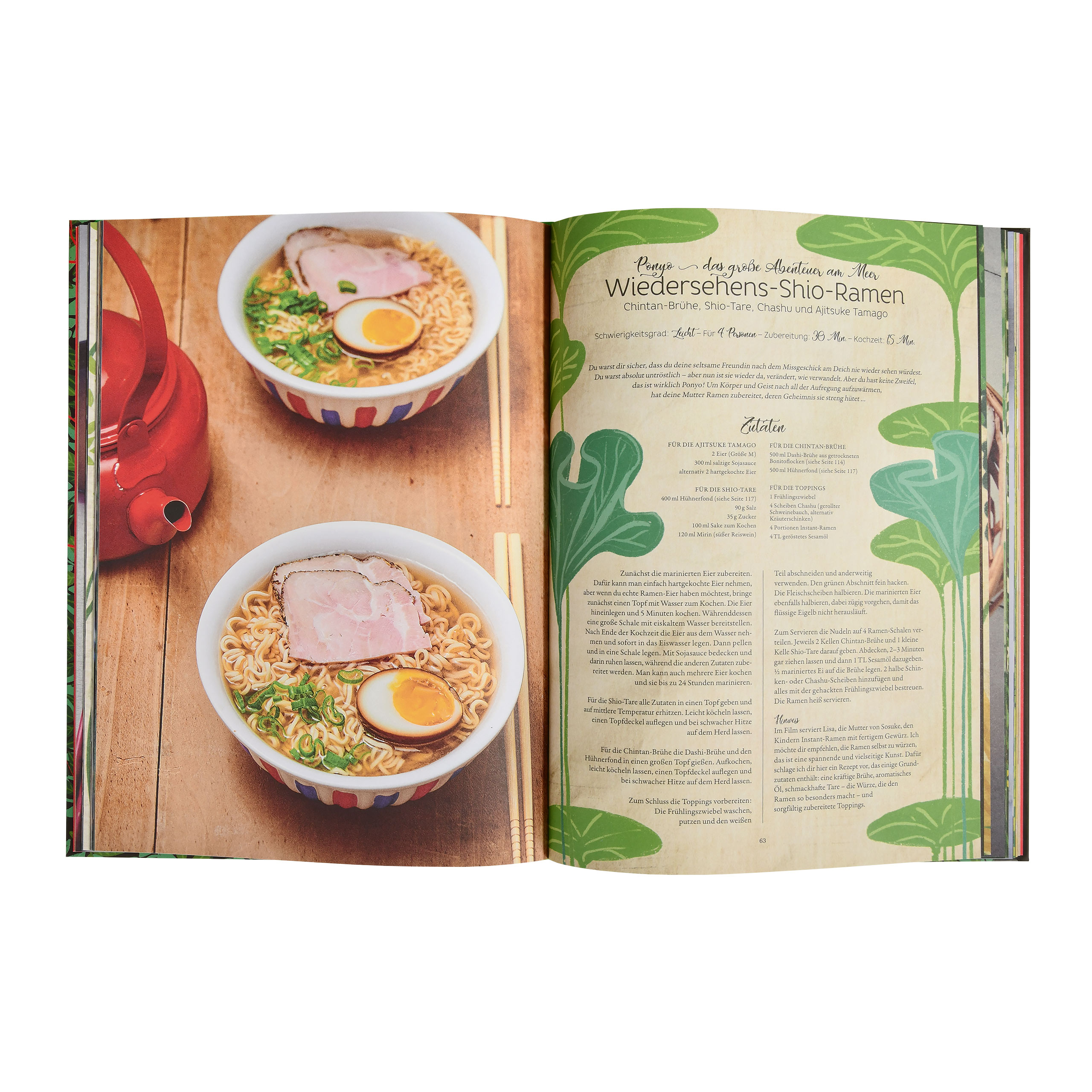 El libro de cocina no oficial de Ghibli