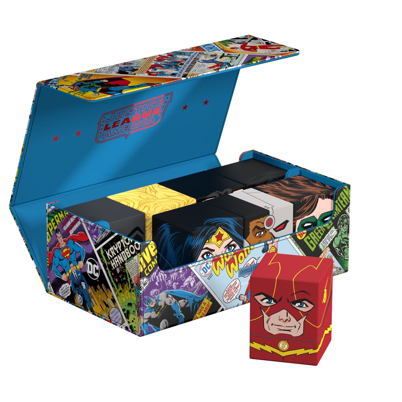 Squaroes Collectors Case 800 DC Justice League™ - Comics vintage