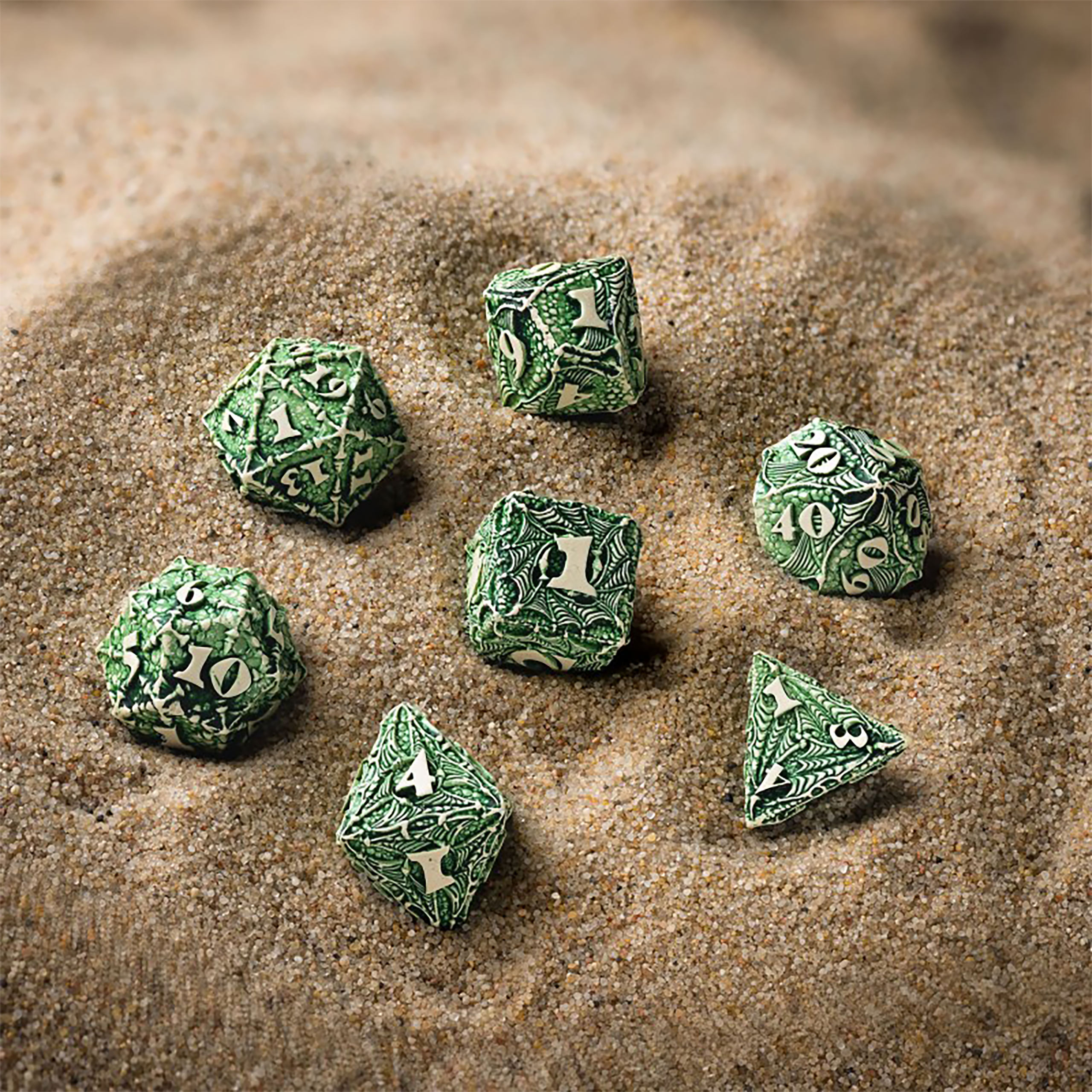 Dracopolis - The Andean Longneck Dice Set 7pcs