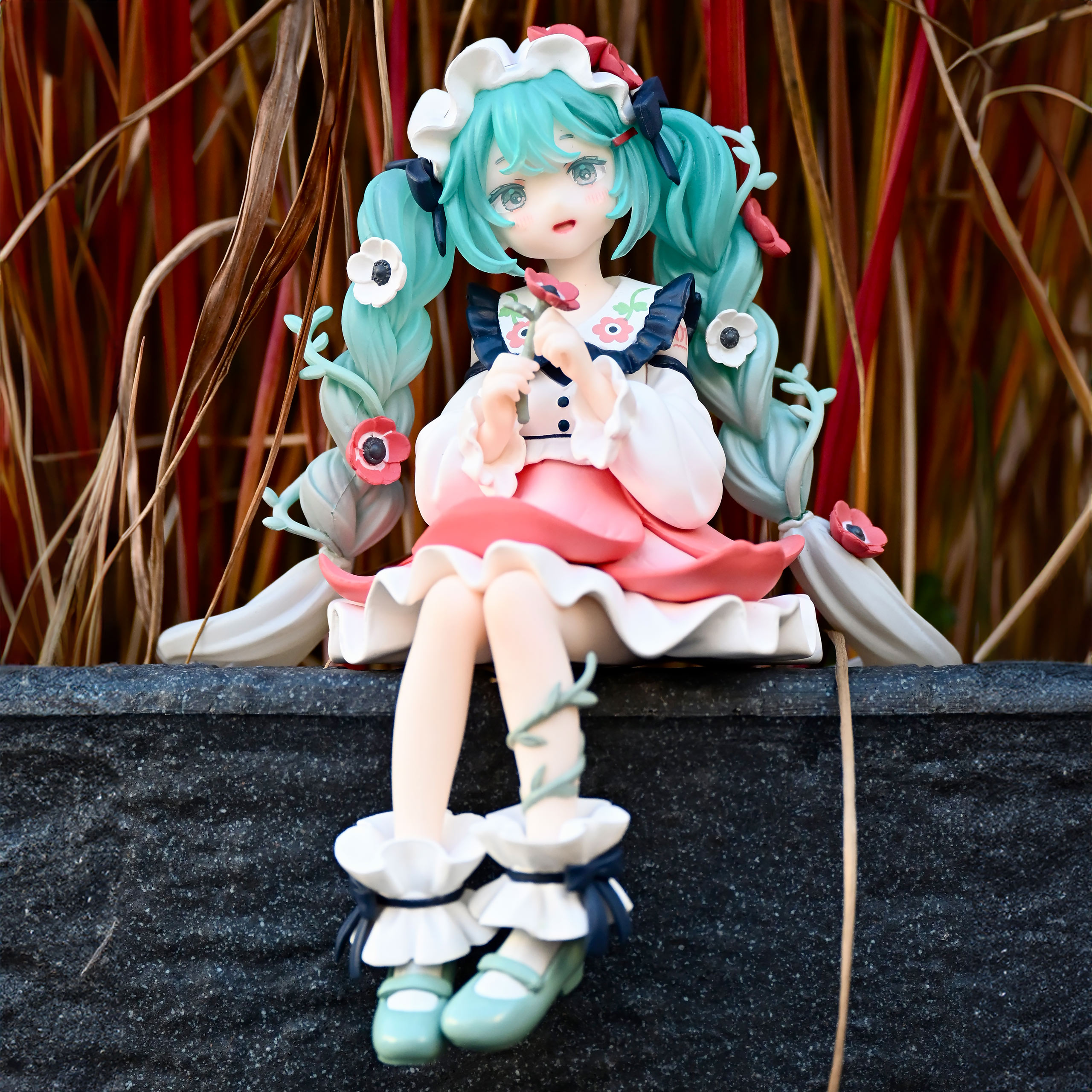 Hatsune Miku - Flower Fairy Anemone Noodle Stopper Figur
